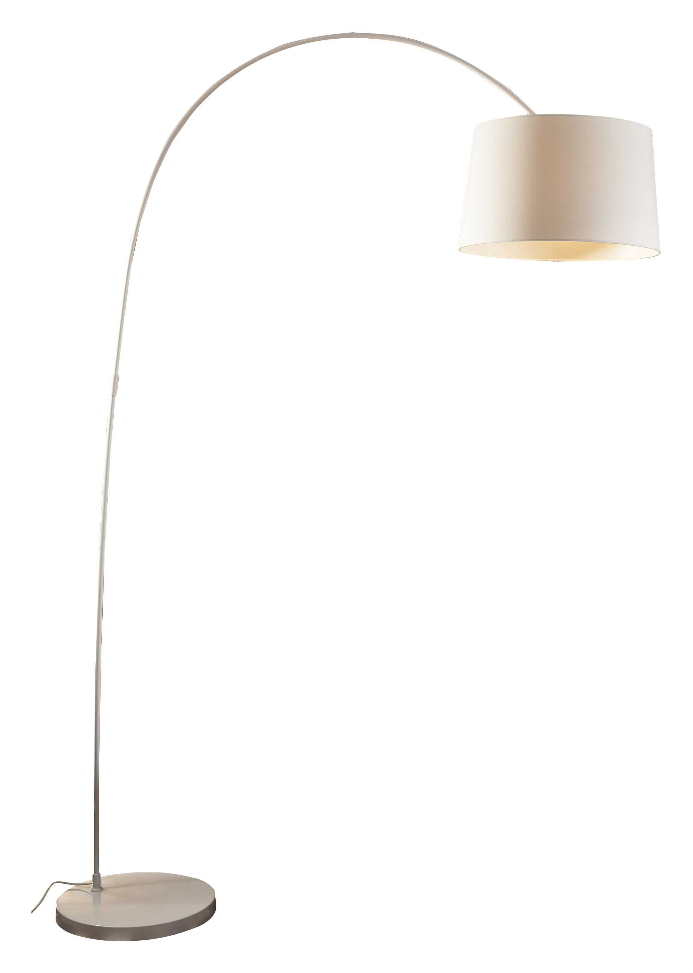 Artistiq Vloerlamp 'Kellie' 205cm hoog, kleur Wit