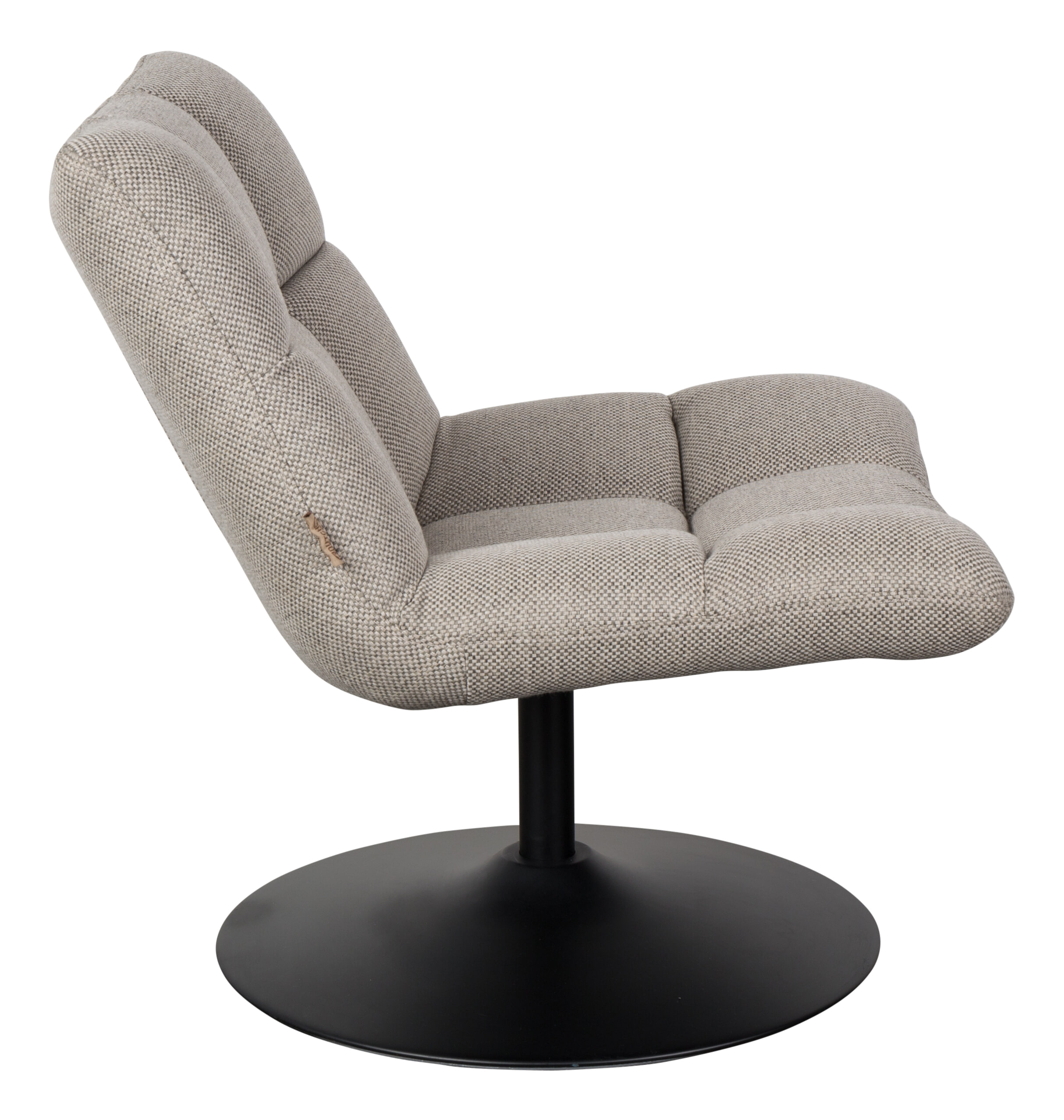Dutchbone Fauteuil 'Bar' kleur Lichtgrijs