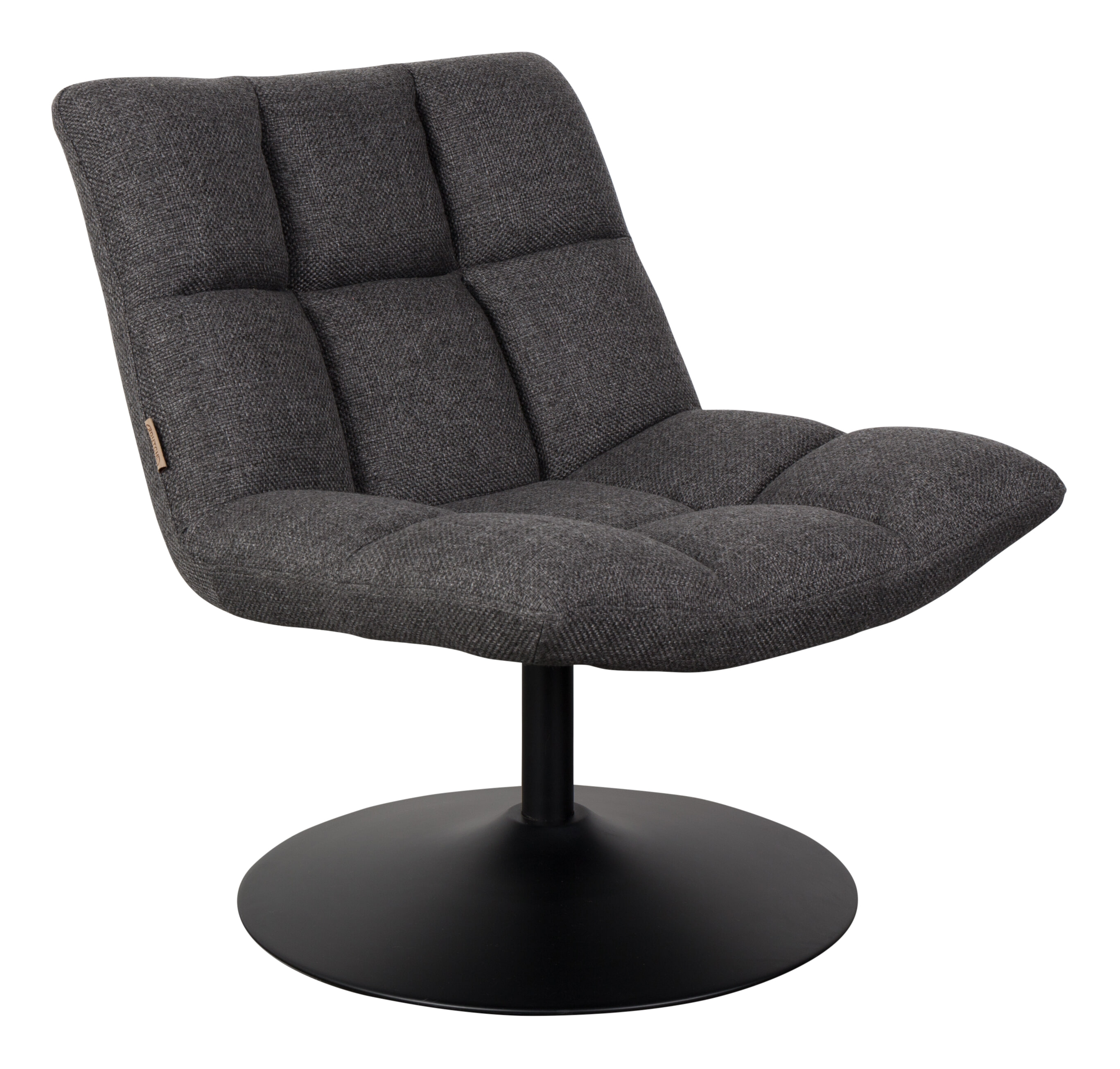 Dutchbone Fauteuil 'Bar', kleur Donkergrijs