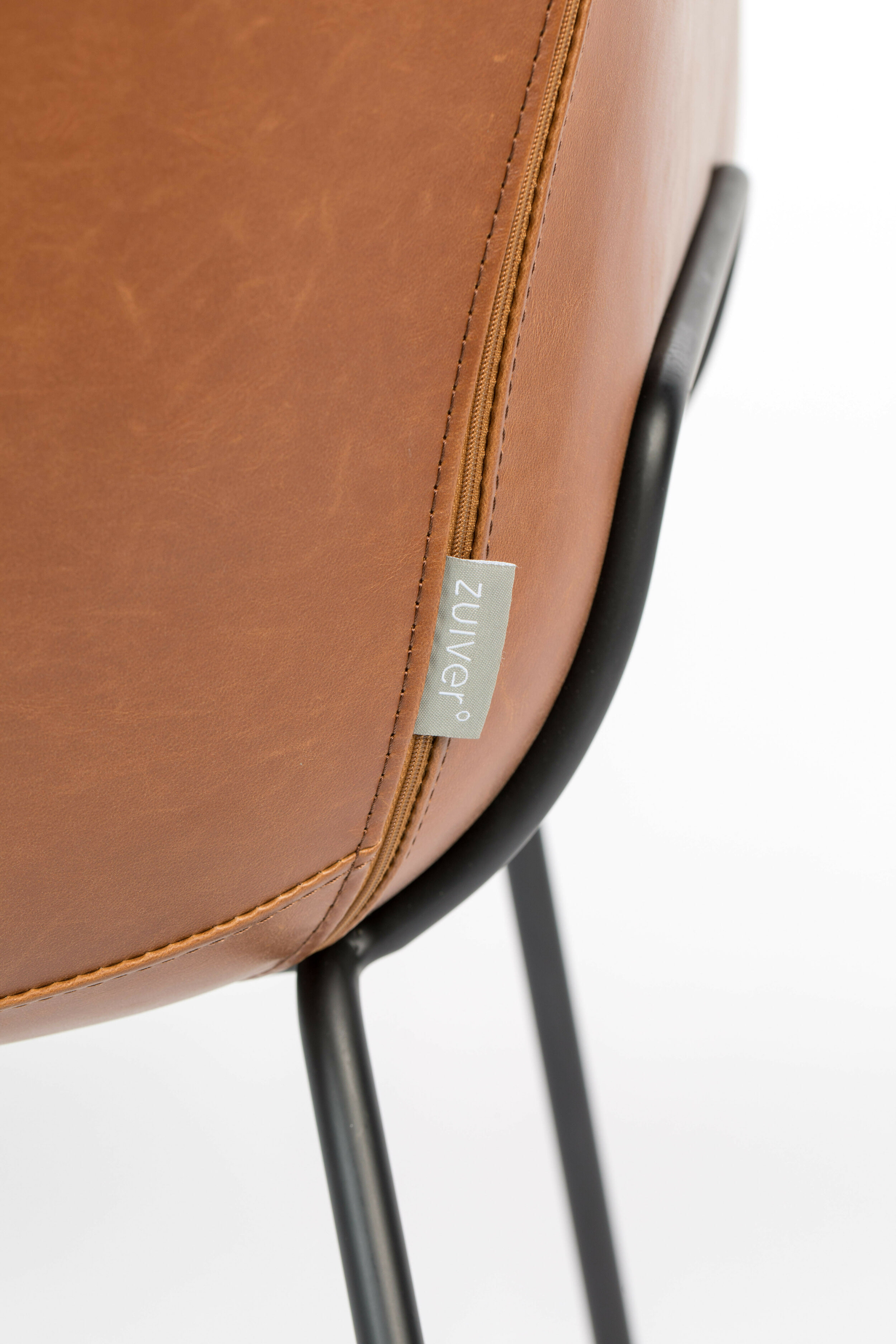 Zuiver Fauteuil 'Feston' PU leder