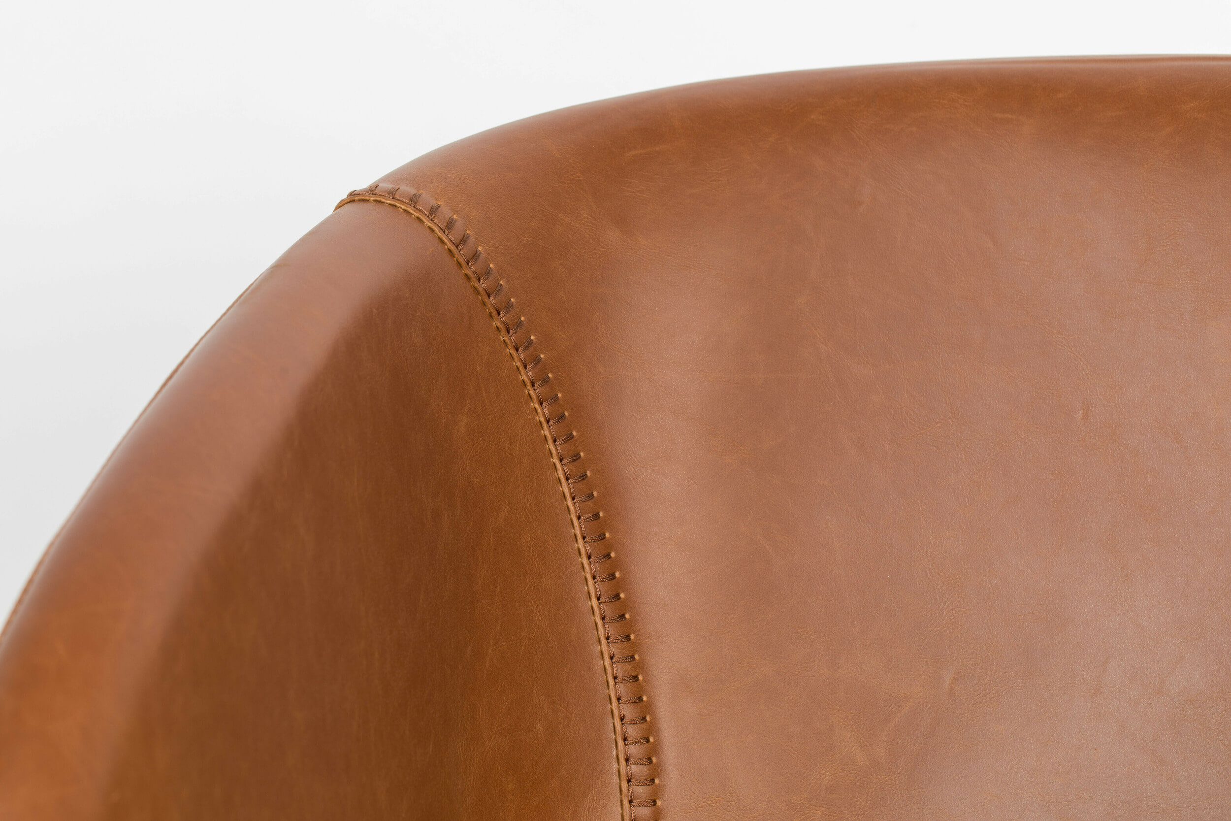 Zuiver Fauteuil 'Feston' PU leder
