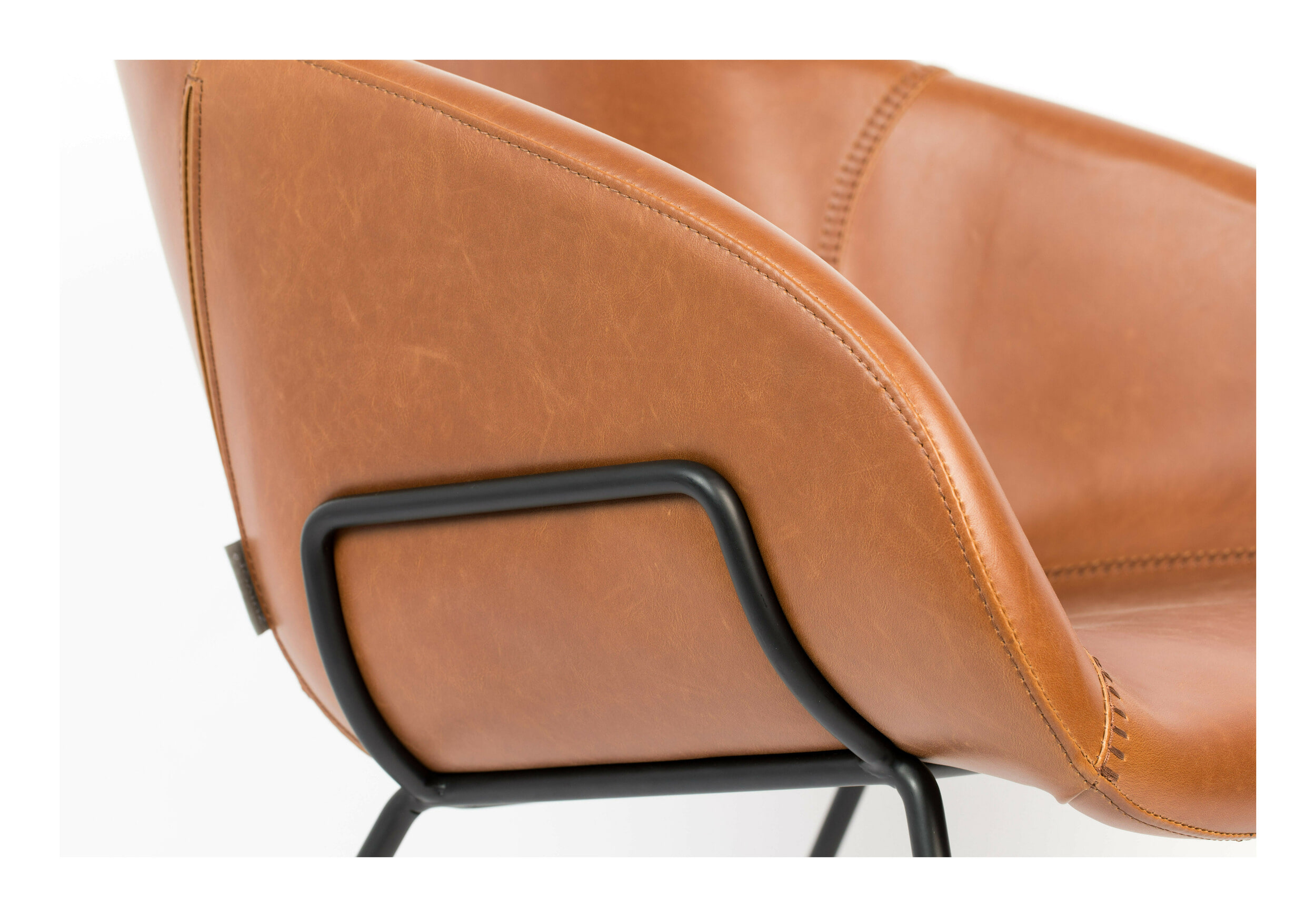 Zuiver Fauteuil 'Feston' PU leder