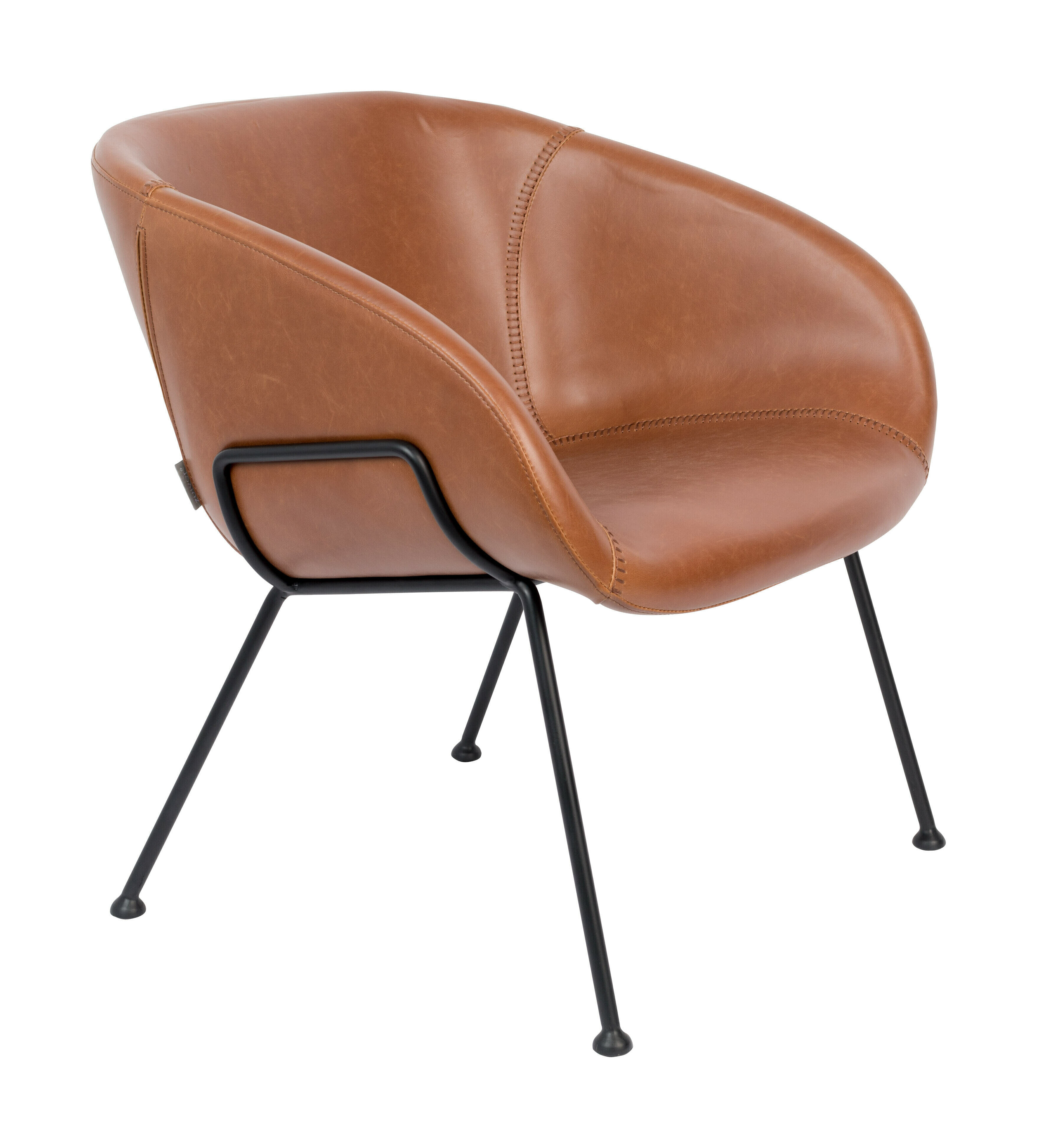 Zuiver Fauteuil 'Feston' PU leder