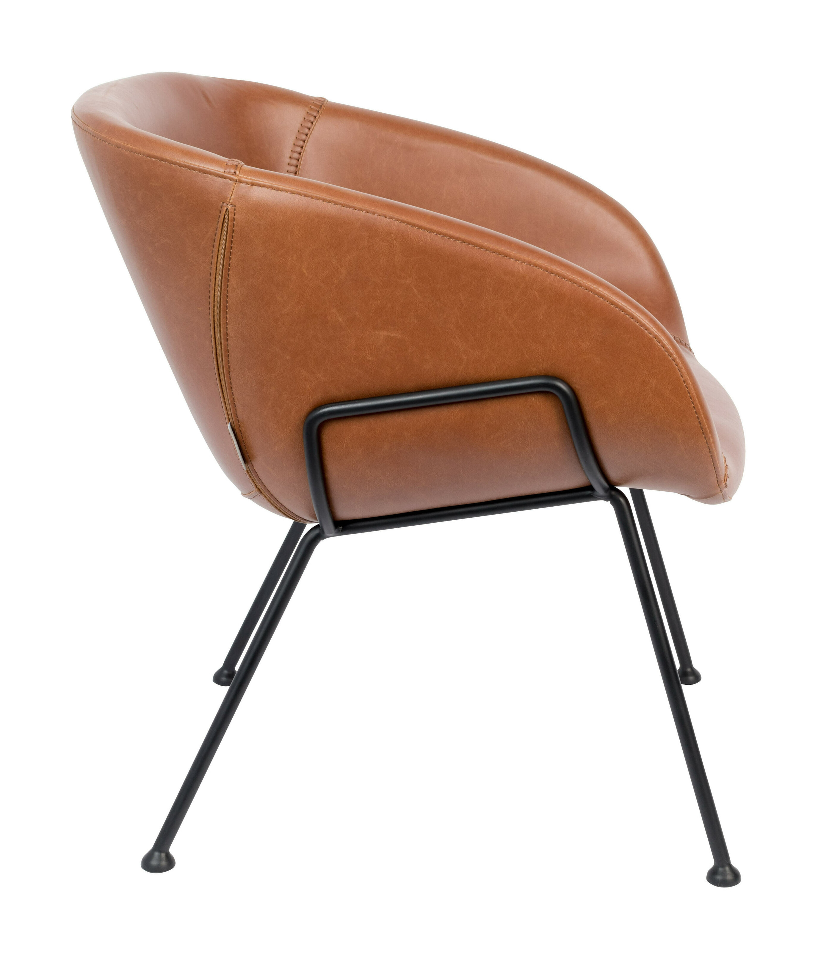 Zuiver Fauteuil 'Feston' PU leder