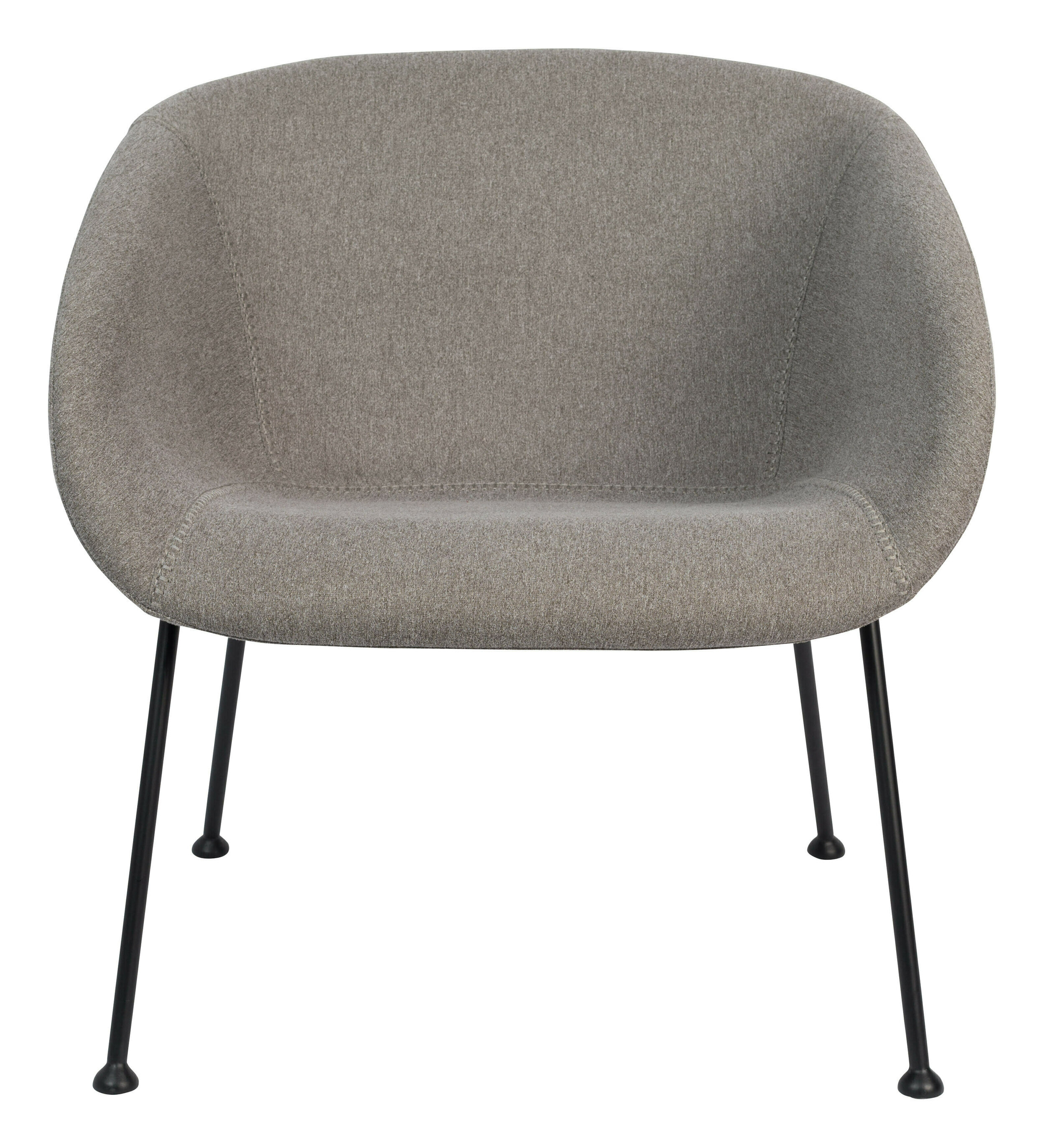 Zuiver Fauteuil 'Feston' Stof, kleur Grijs