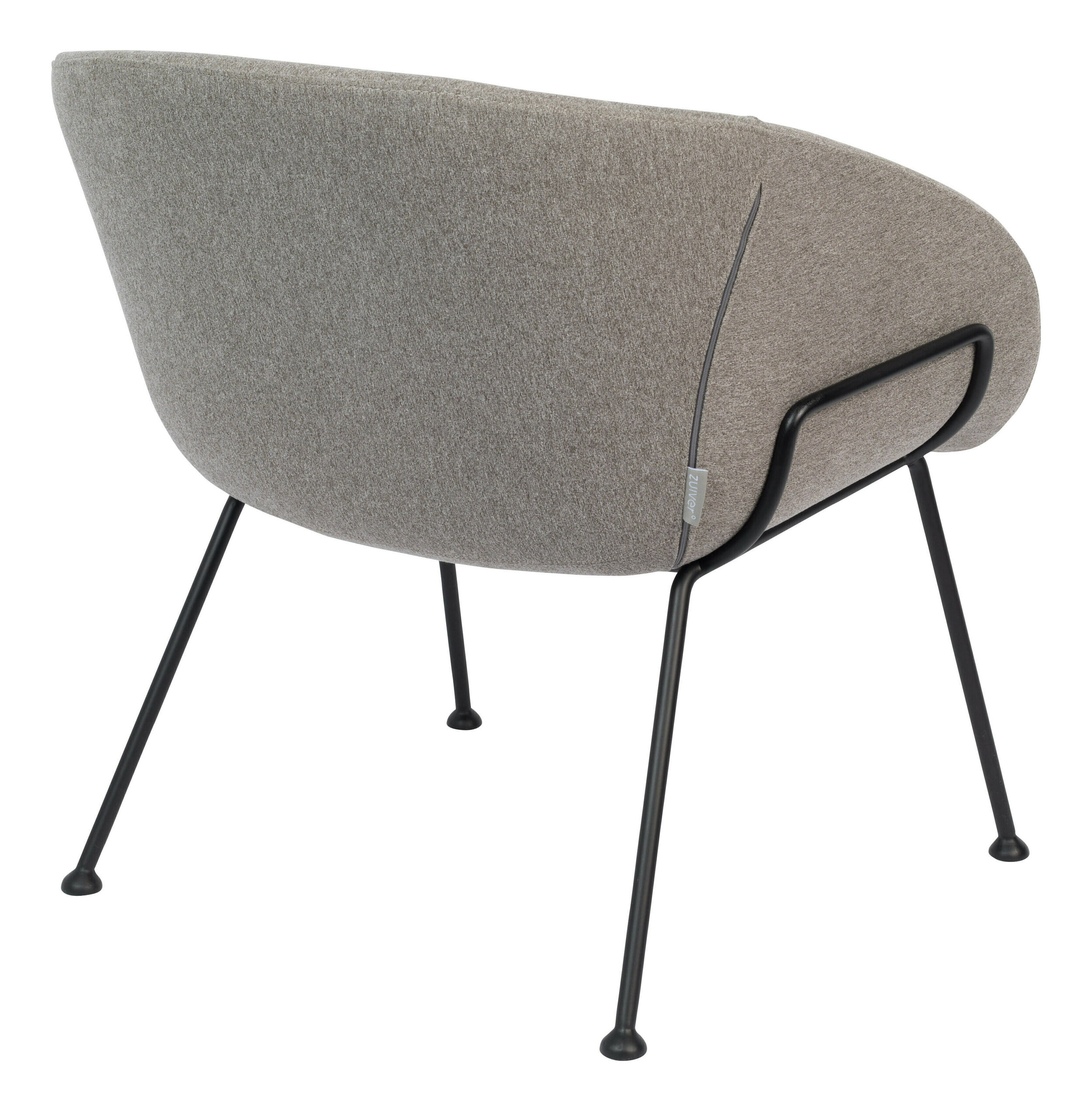Zuiver Fauteuil 'Feston' Stof, kleur Grijs
