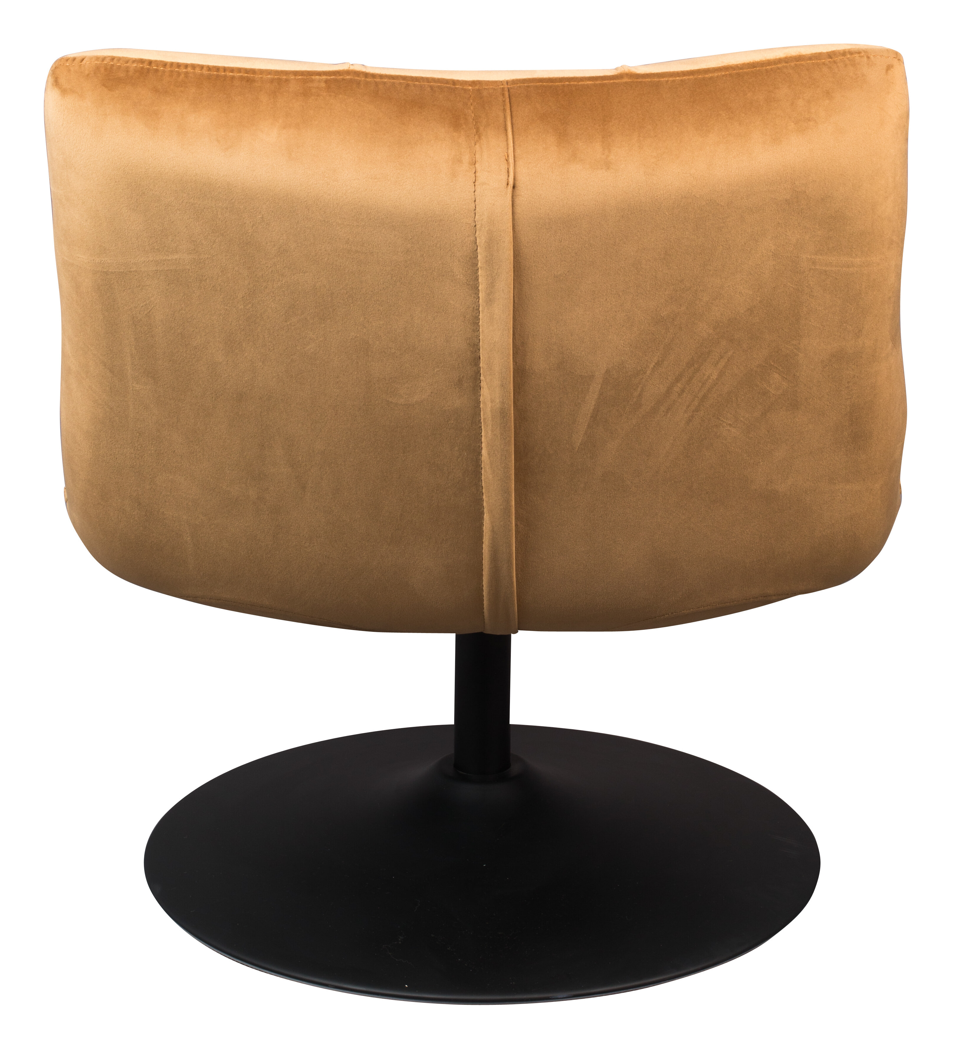 Dutchbone Fauteuil 'Bar' Velvet, kleur Goud
