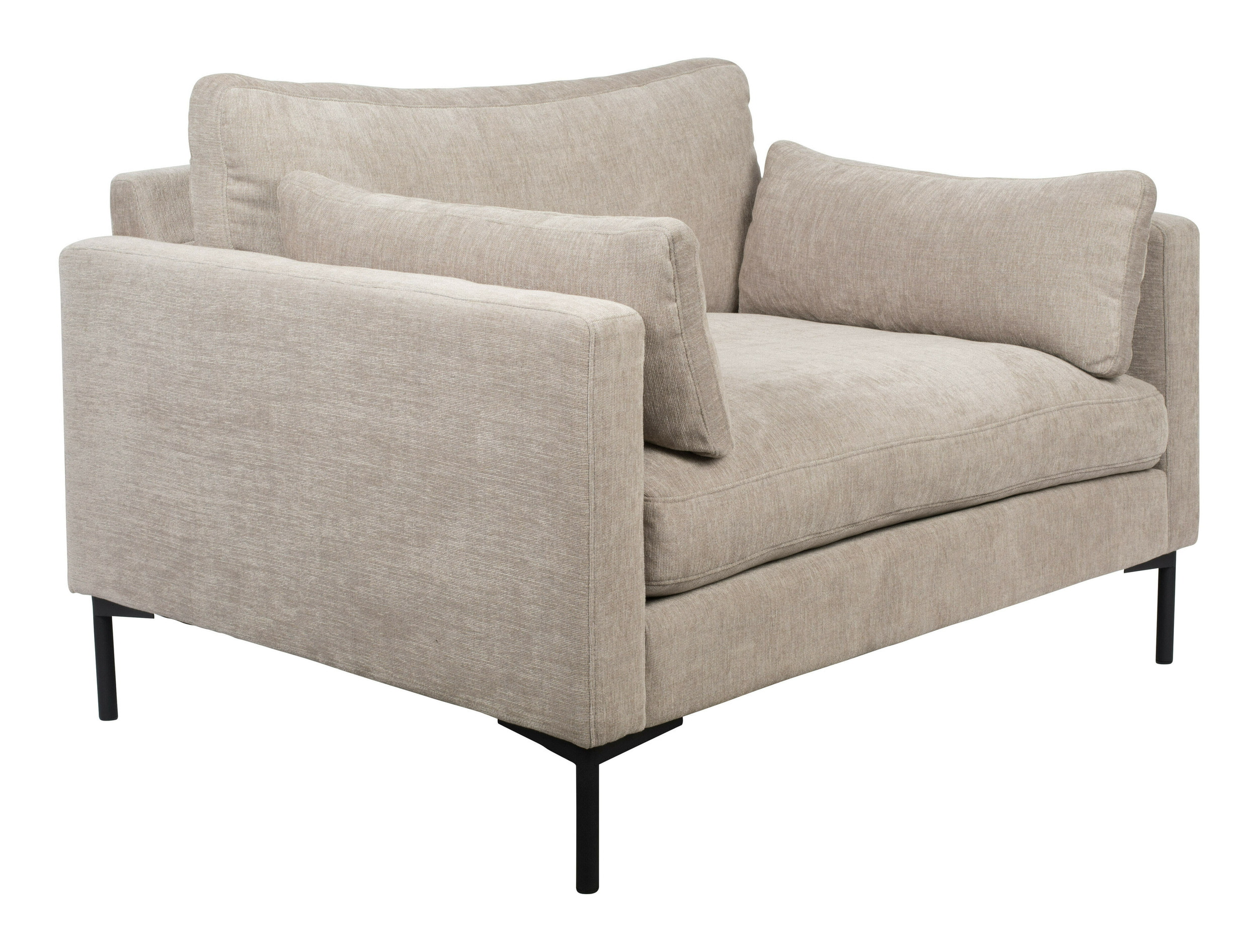 Zuiver Loveseat 'Summer' kleur Latte