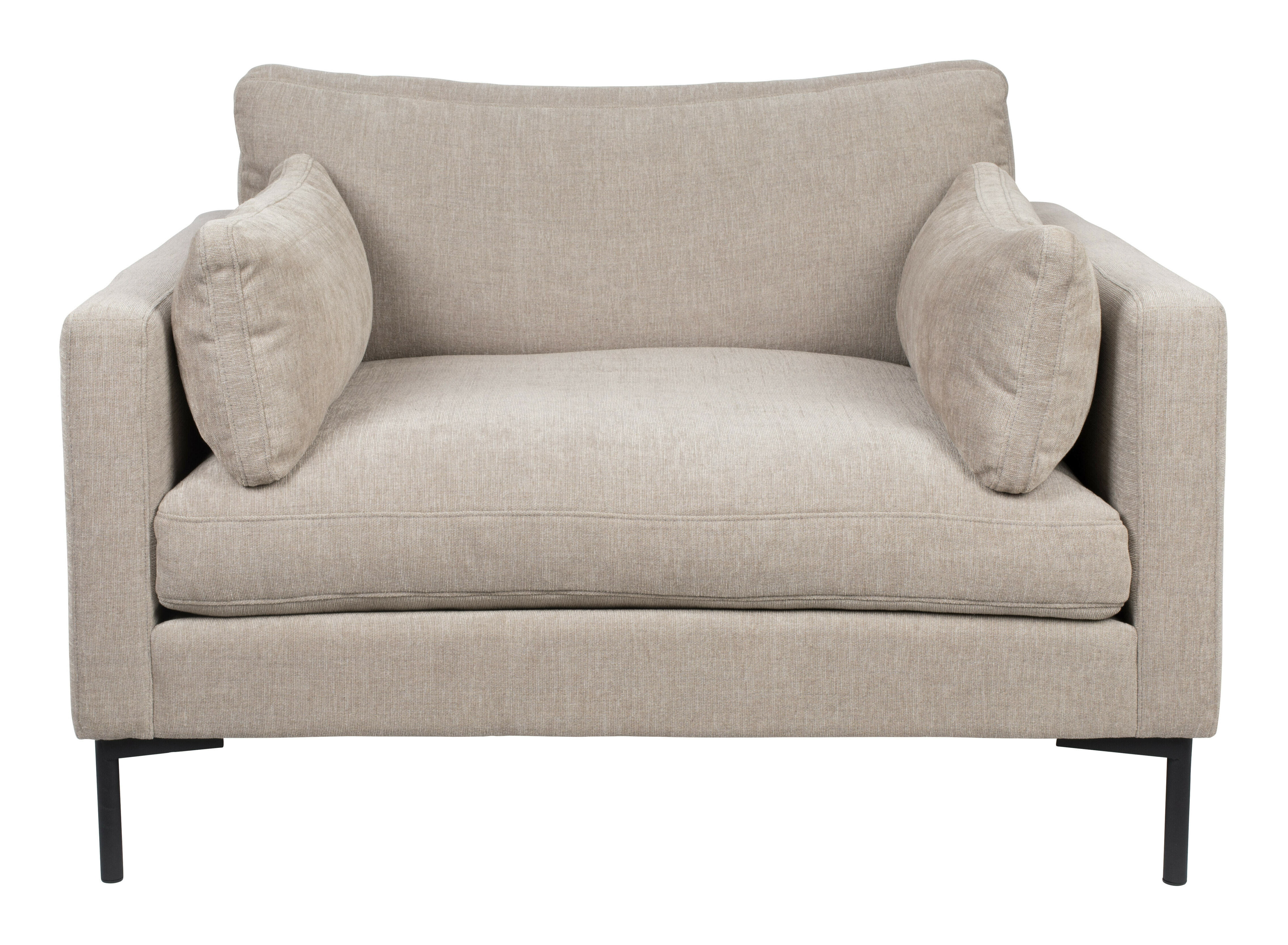 Zuiver Loveseat 'Summer' kleur Latte