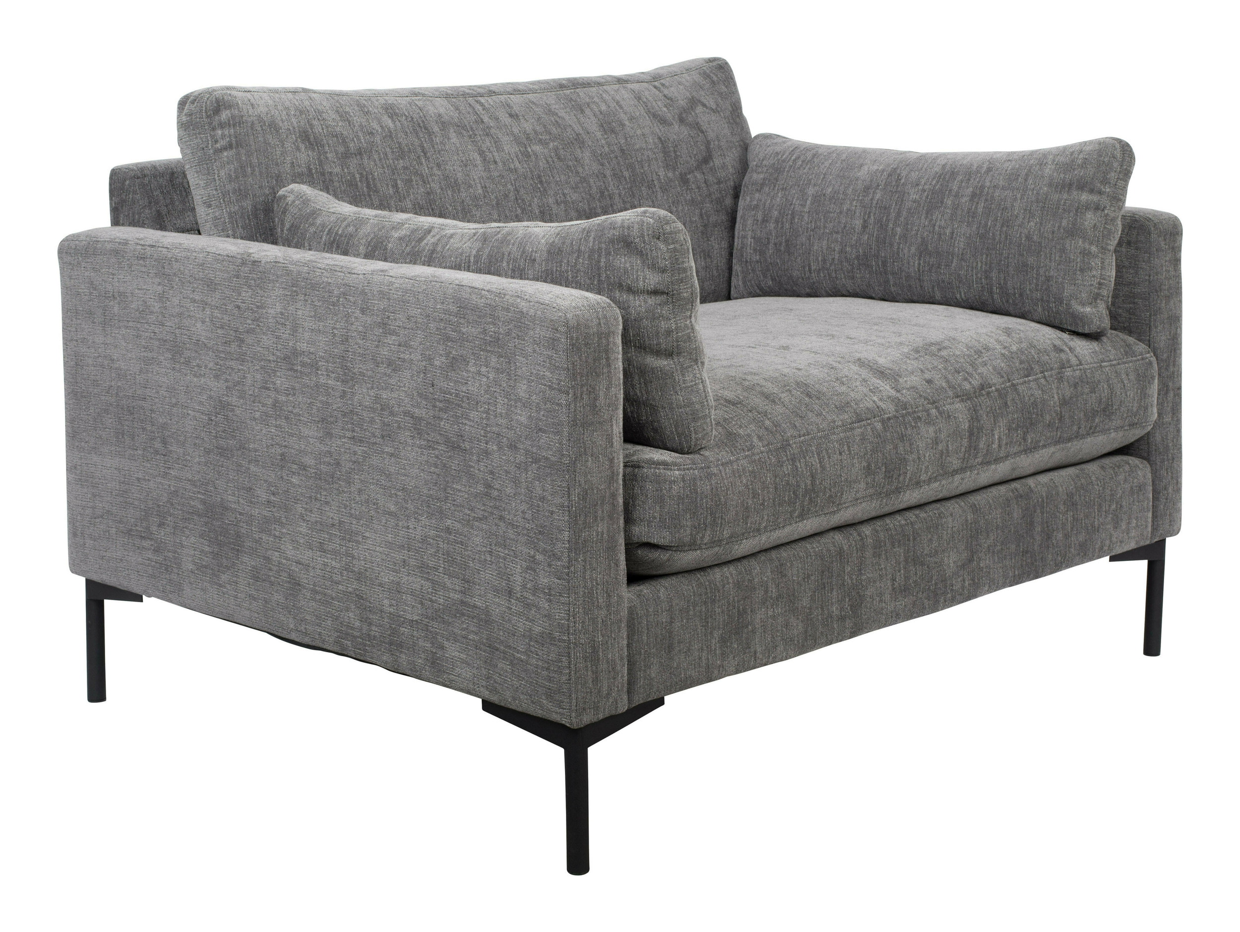 Zuiver Loveseat 'Summer' kleur Antraciet