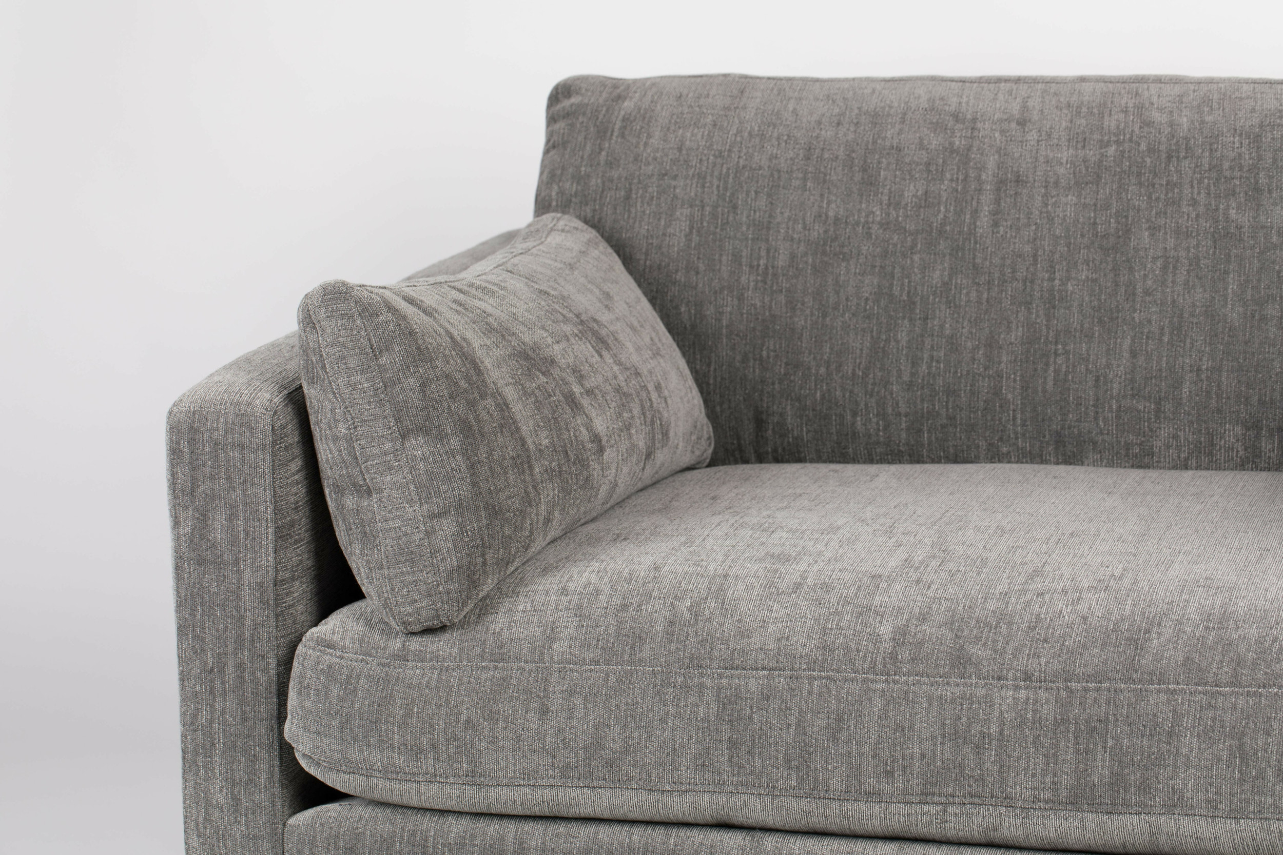 Zuiver Loveseat 'Summer' kleur Antraciet