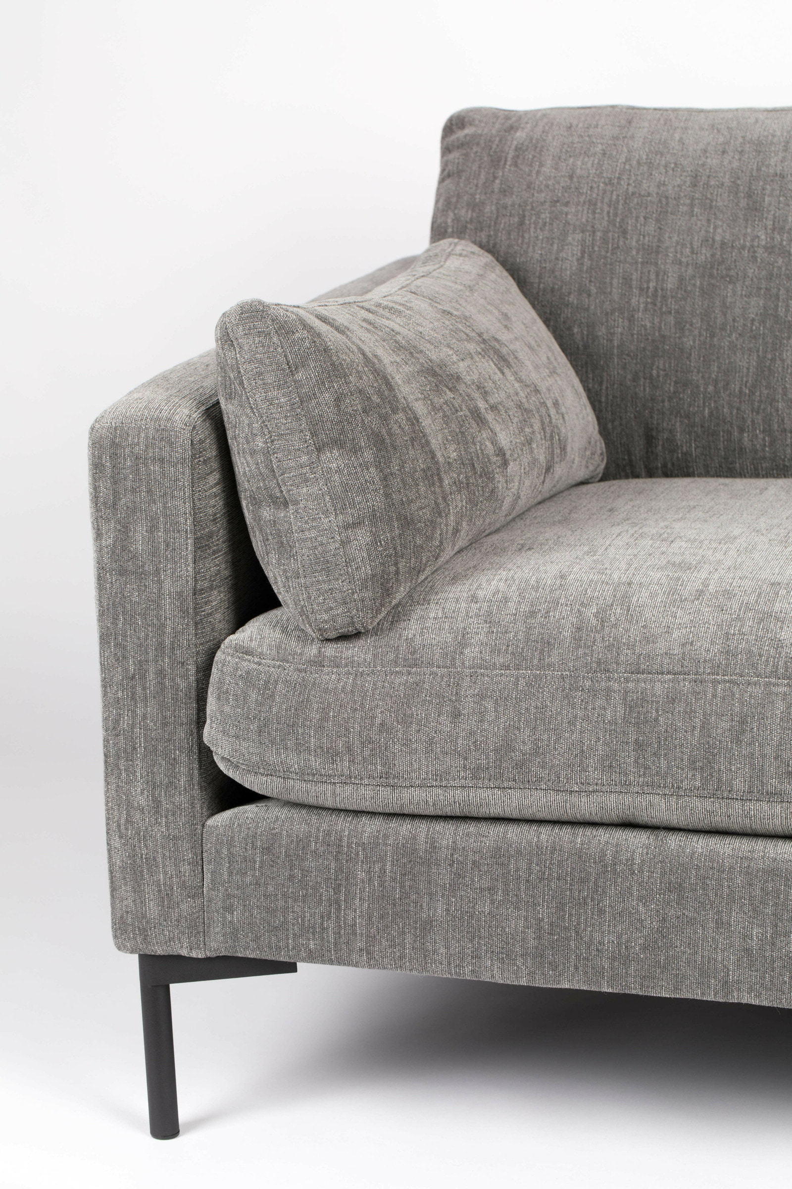 Zuiver Loveseat 'Summer' kleur Antraciet