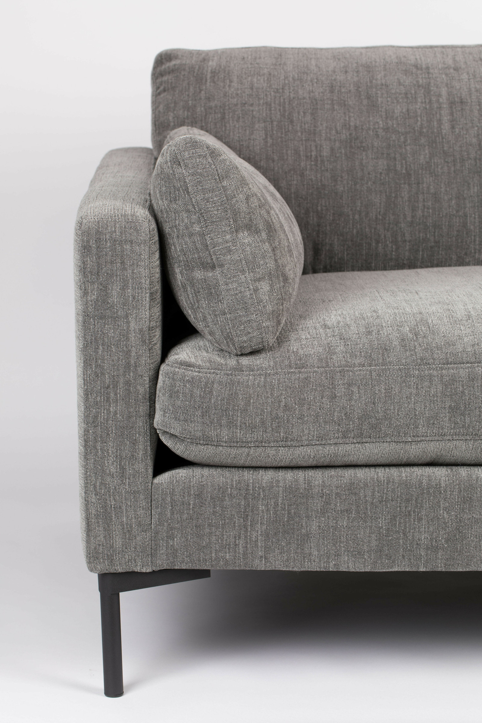 Zuiver Loveseat 'Summer' kleur Antraciet