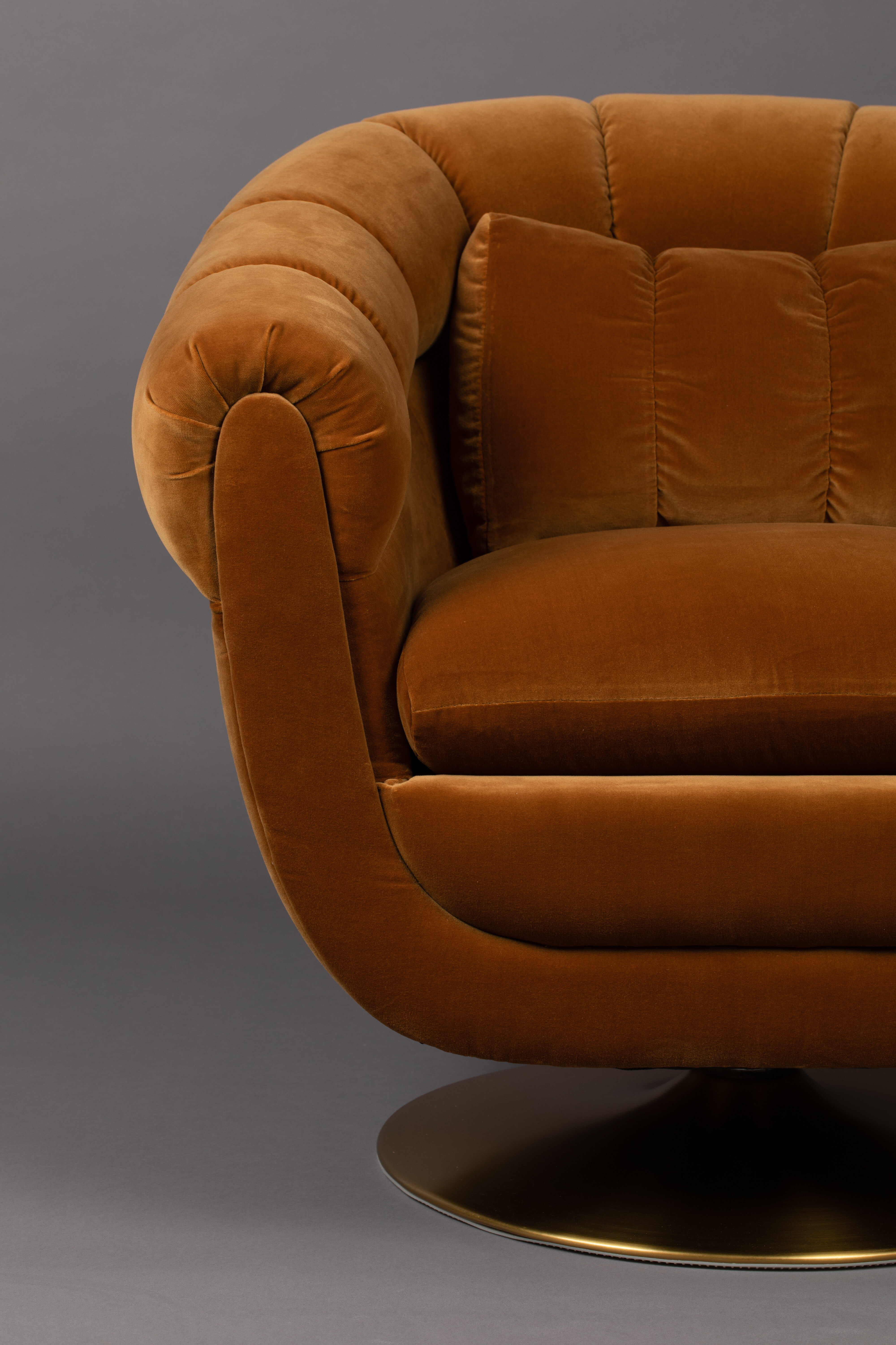 Dutchbone Fauteuil 'Member', kleur Goud