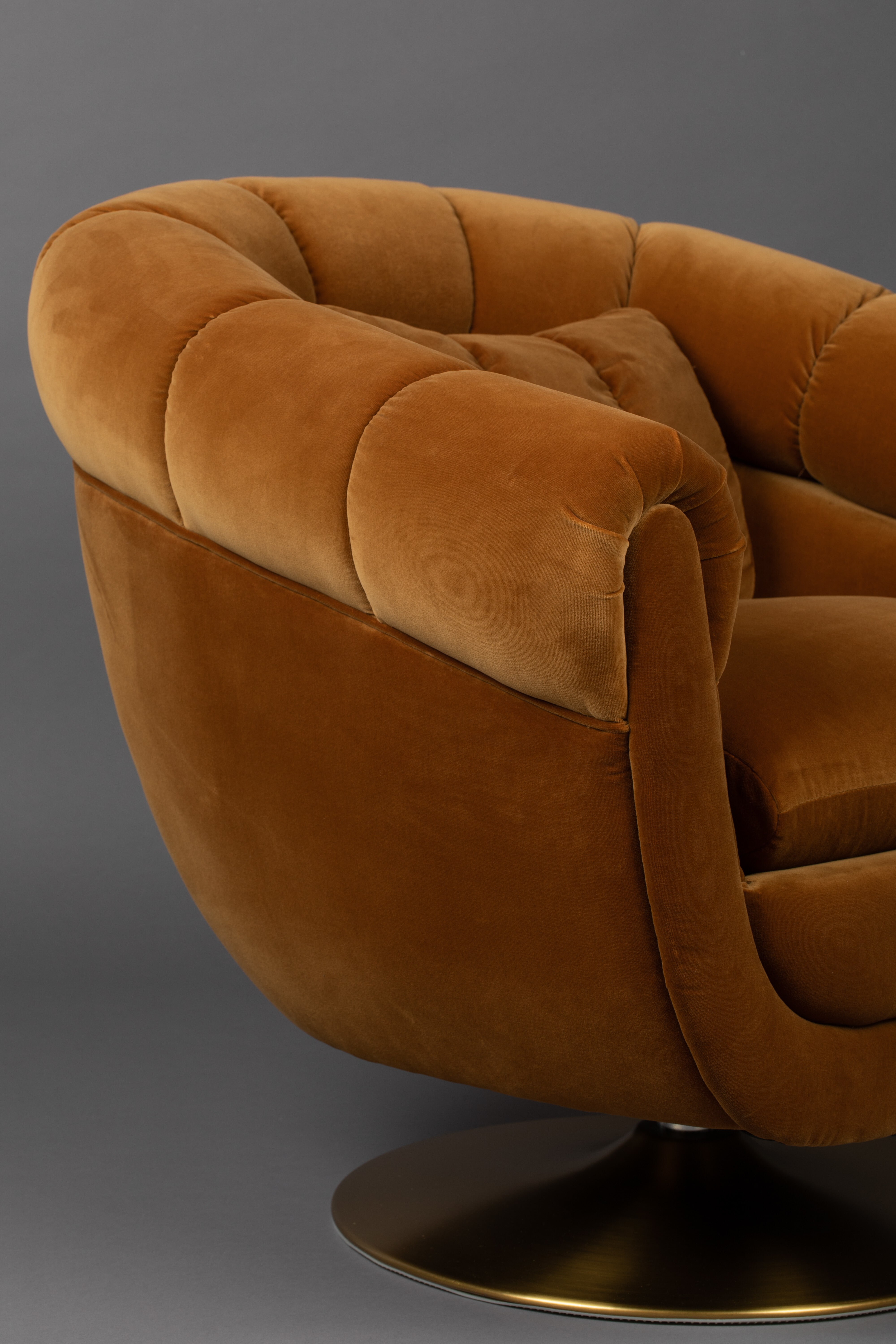 Dutchbone Fauteuil 'Member', kleur Goud