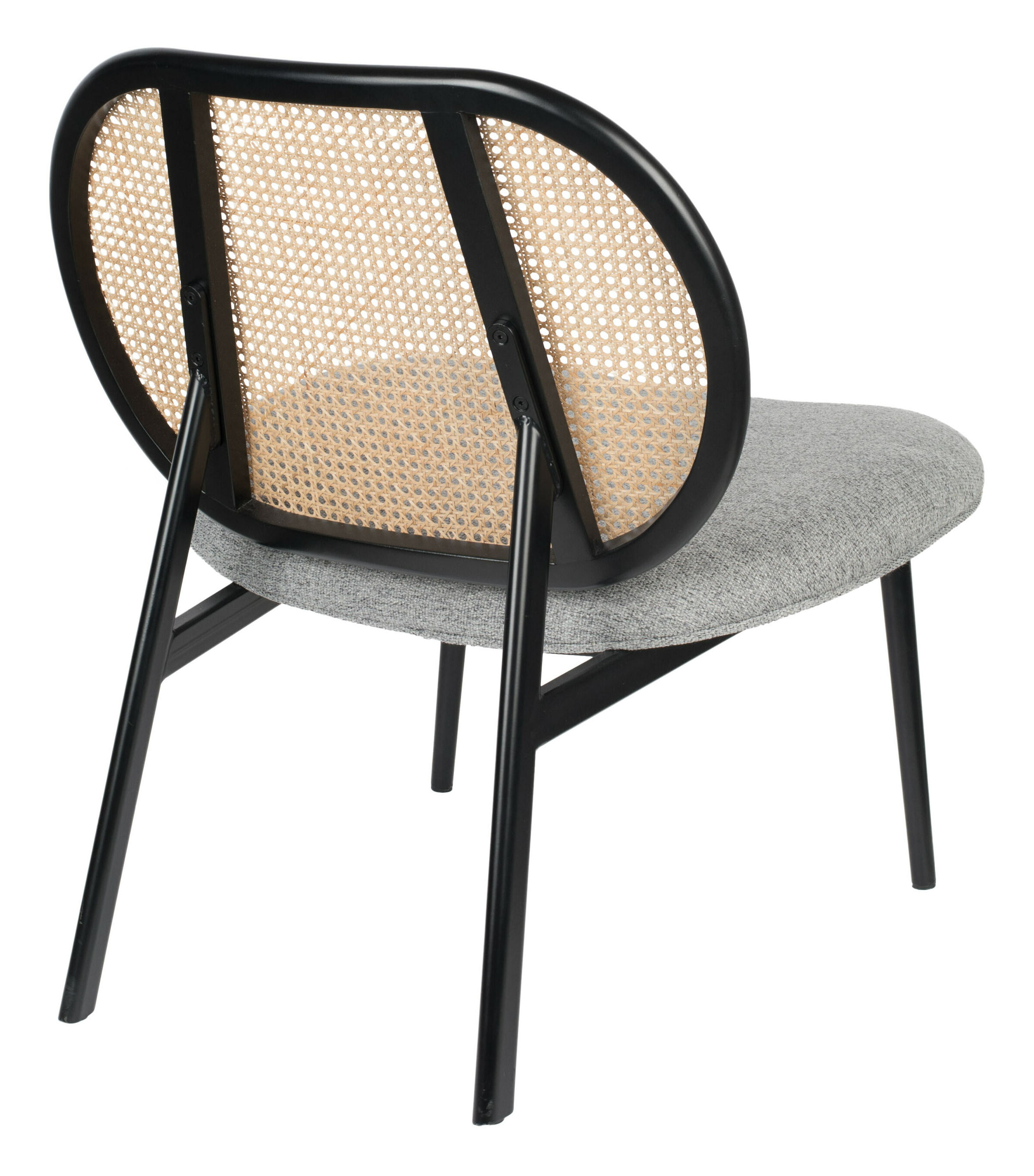 Zuiver Fauteuil 'Spike' Rotan en stof