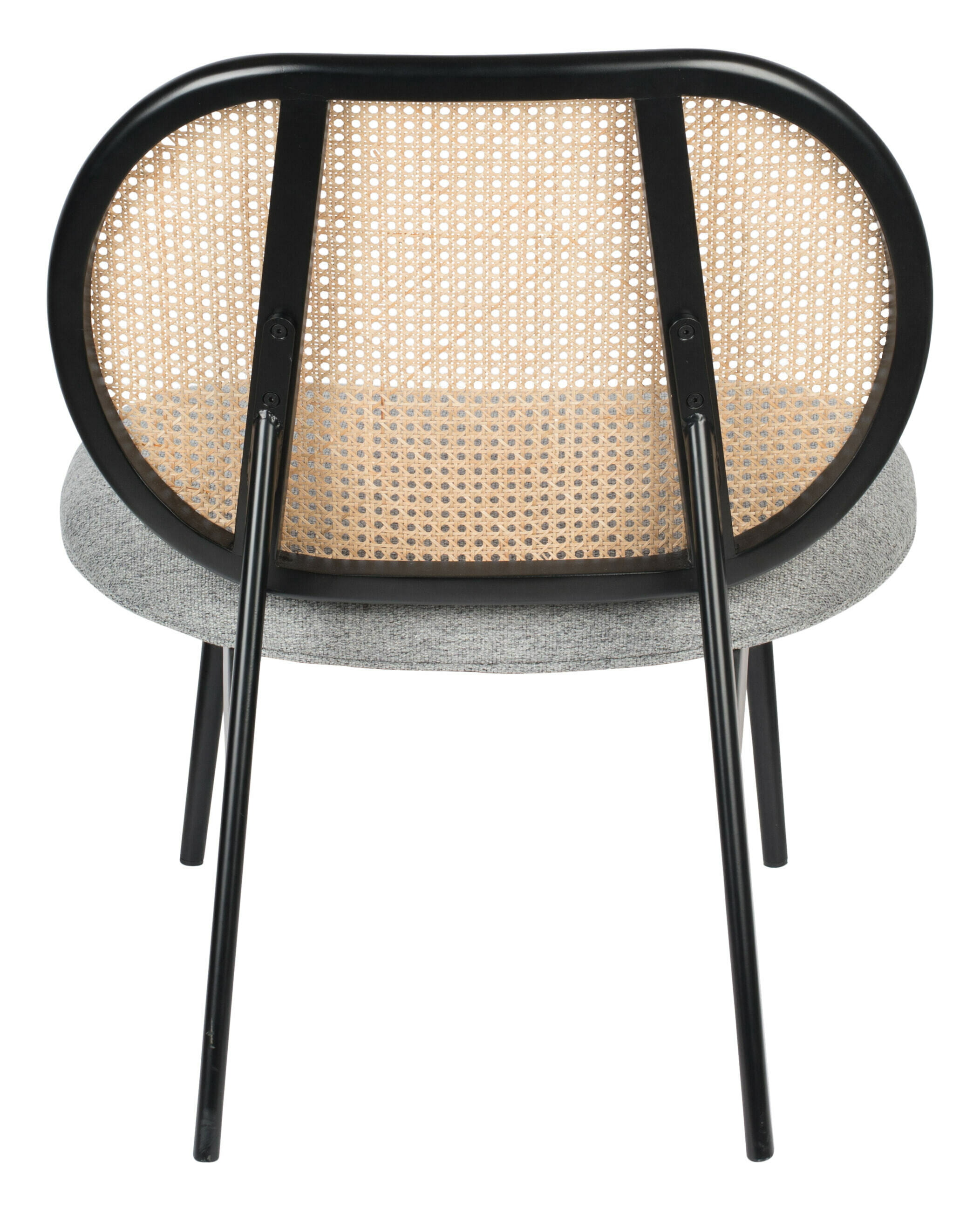 Zuiver Fauteuil 'Spike' Rotan en stof