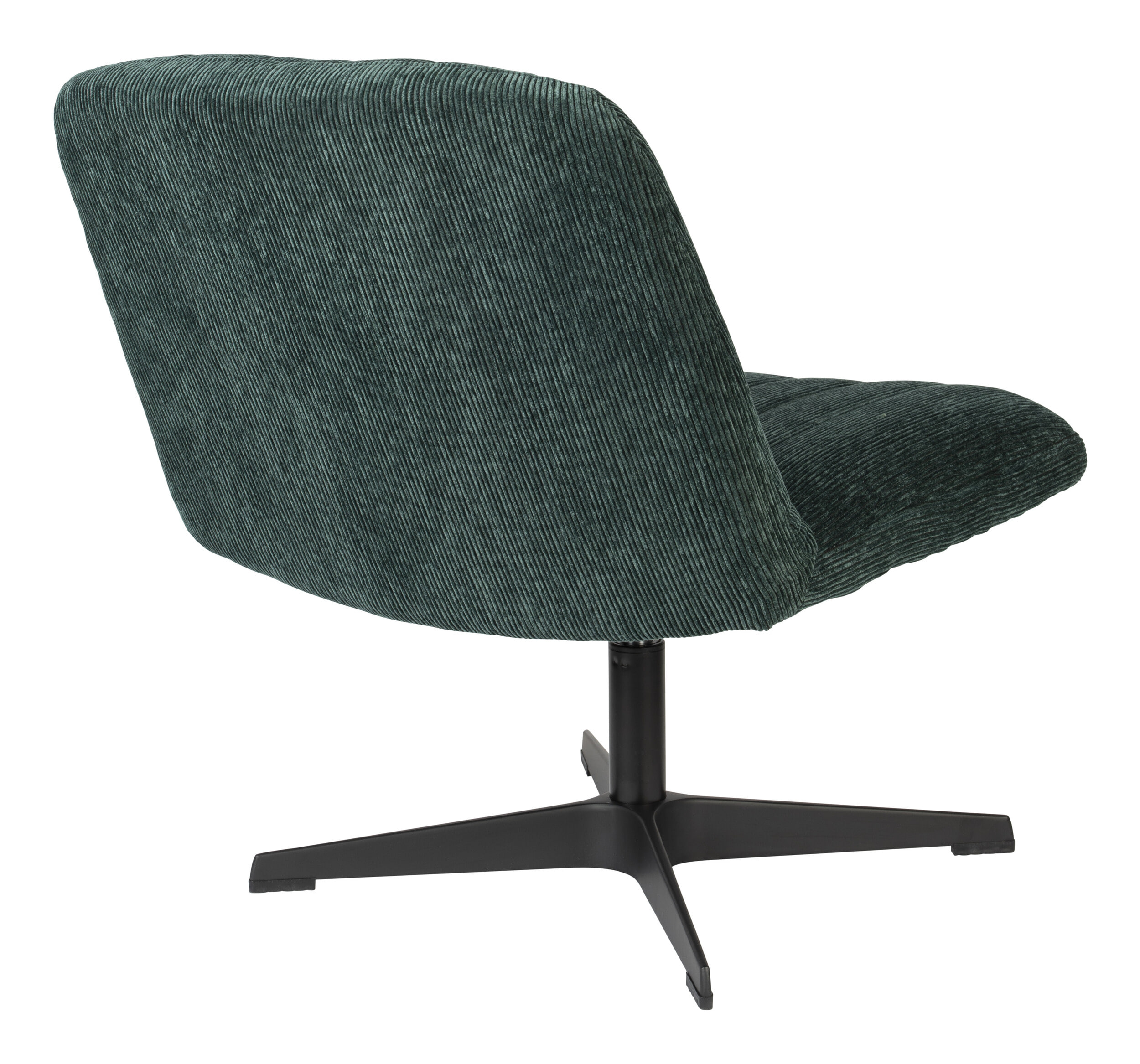 ZILT Fauteuil 'Quintin' Rib, kleur Groen