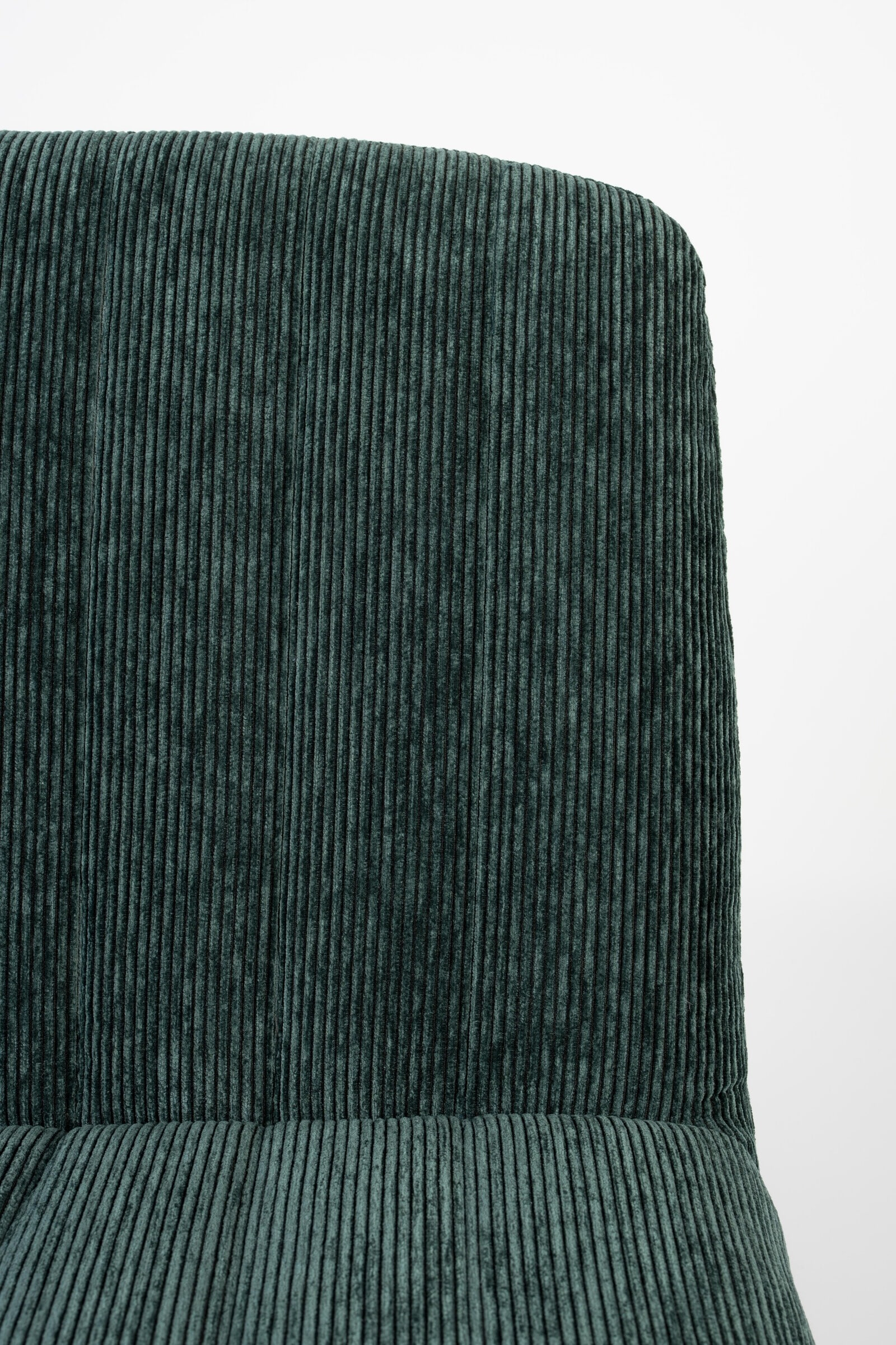 ZILT Fauteuil 'Quintin' Rib, kleur Groen