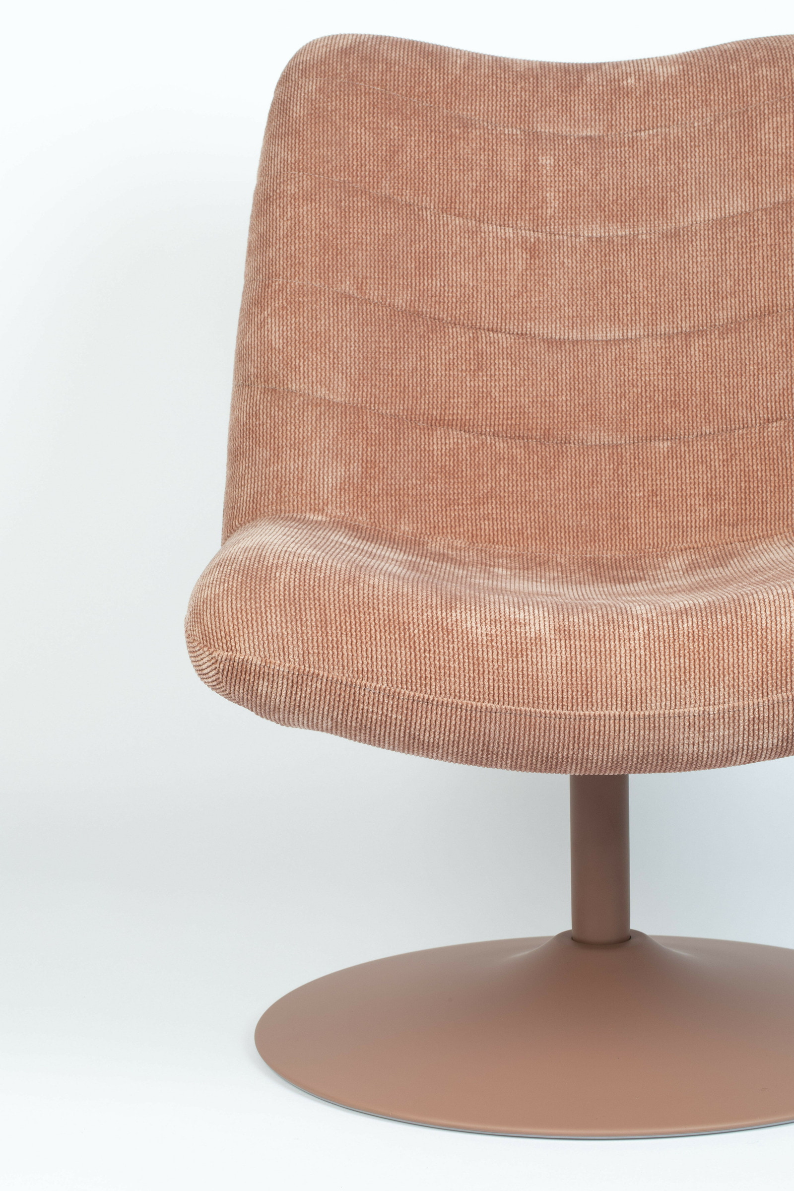 Zuiver Draaibare Fauteuil 'Bubba' kleur Roze