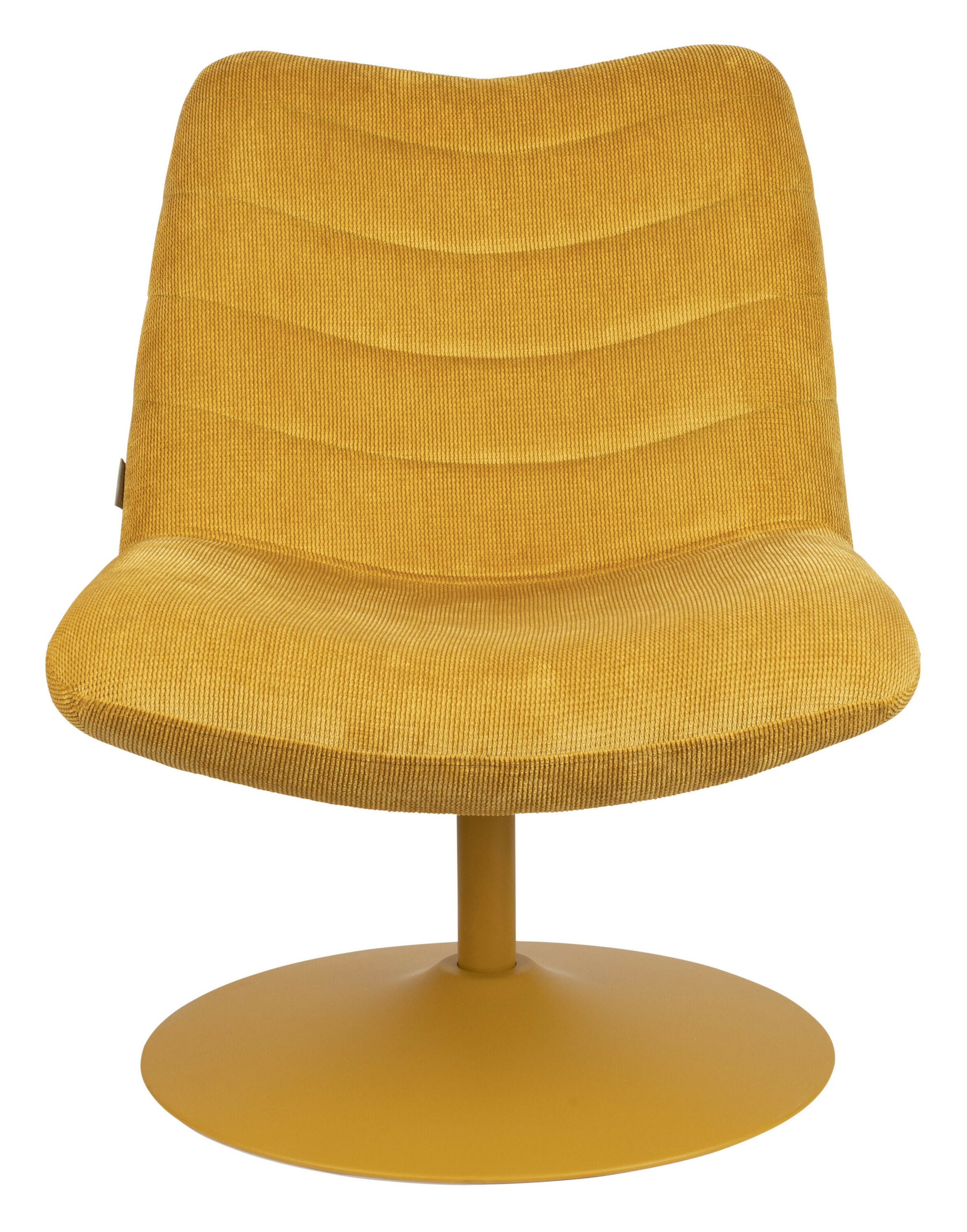 Zuiver Draaibare Fauteuil 'Bubba' kleur Okergeel