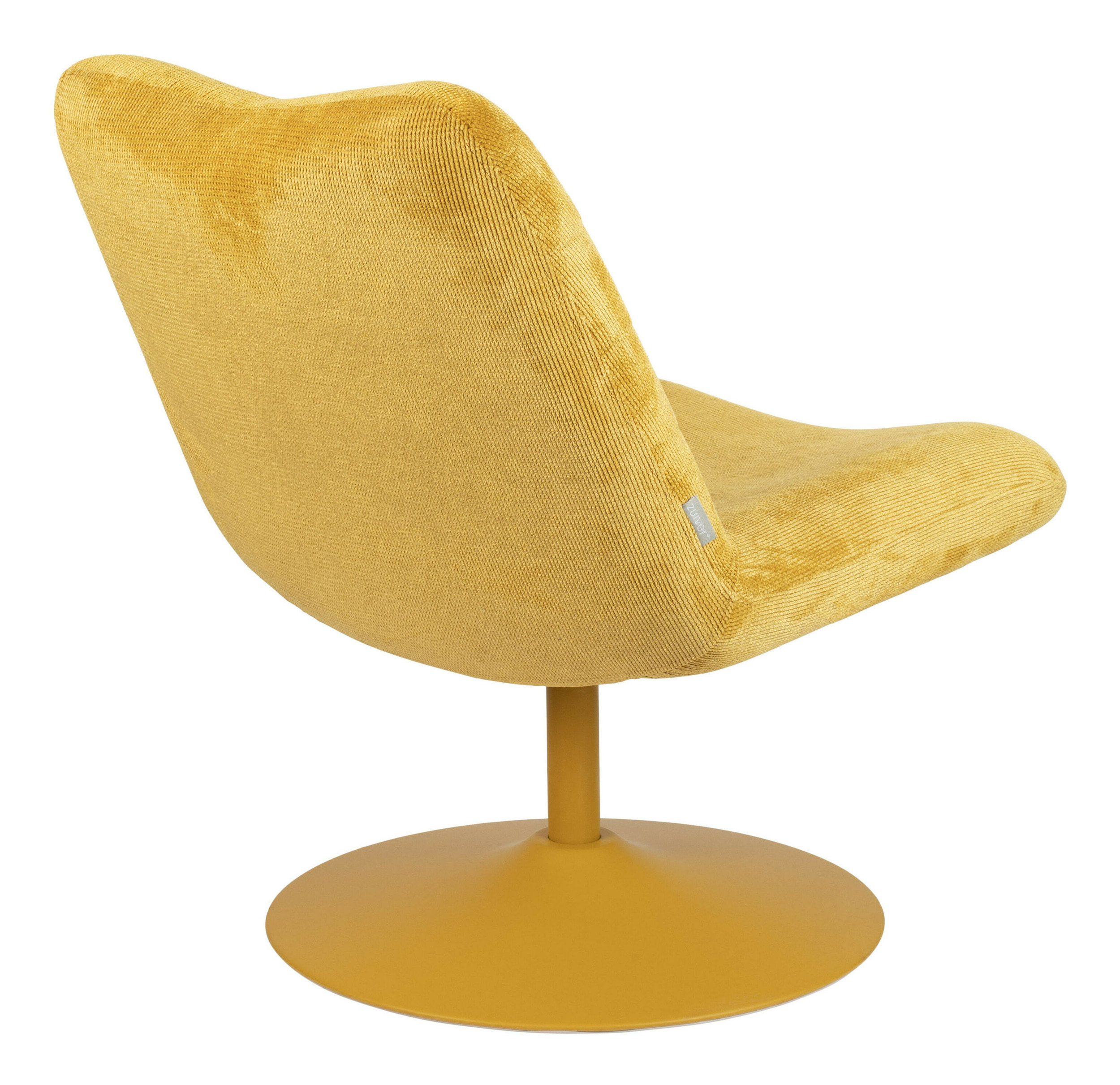 Zuiver Draaibare Fauteuil 'Bubba' kleur Okergeel