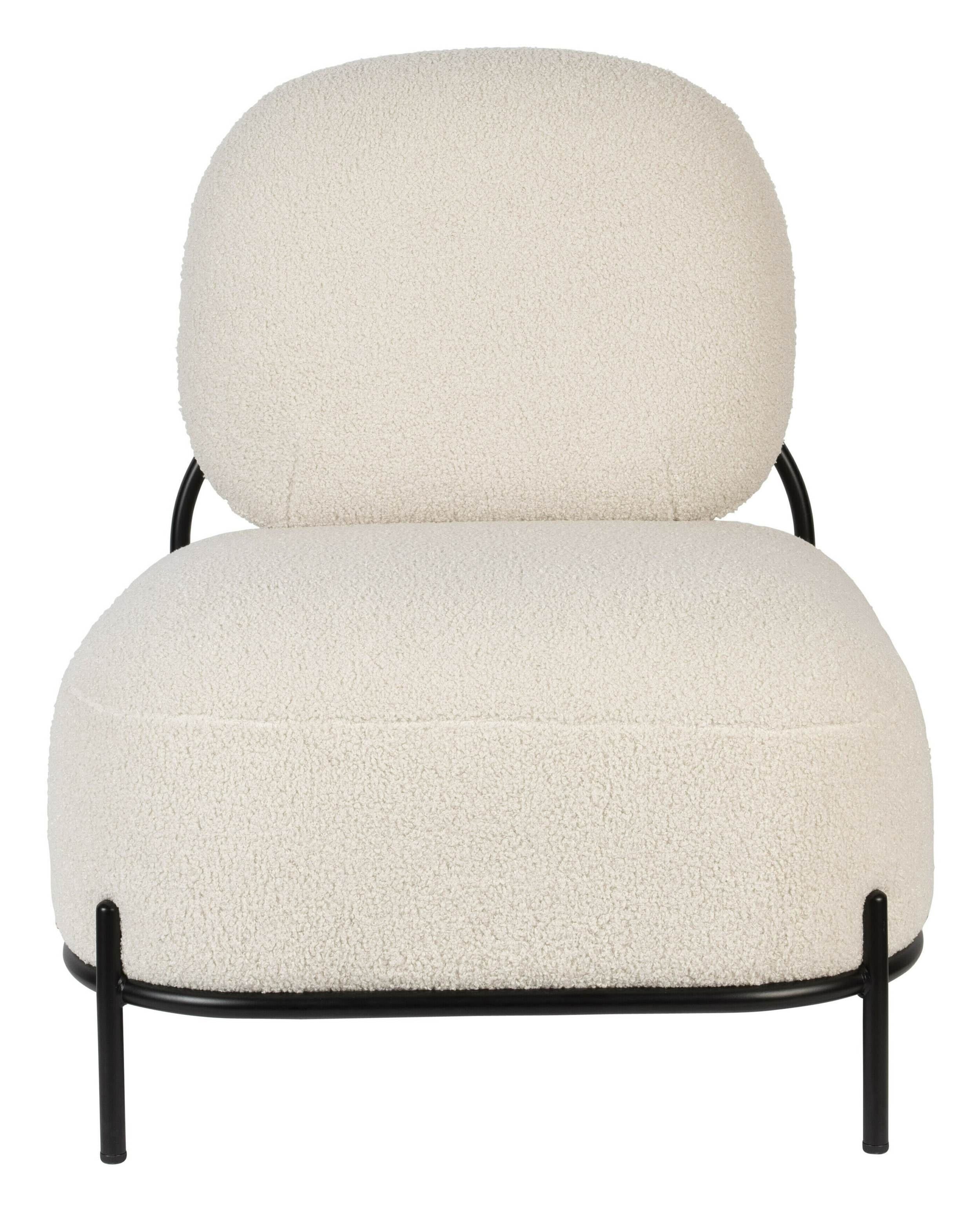 ZILT Fauteuil 'Brandan' Teddy, kleur Ivory