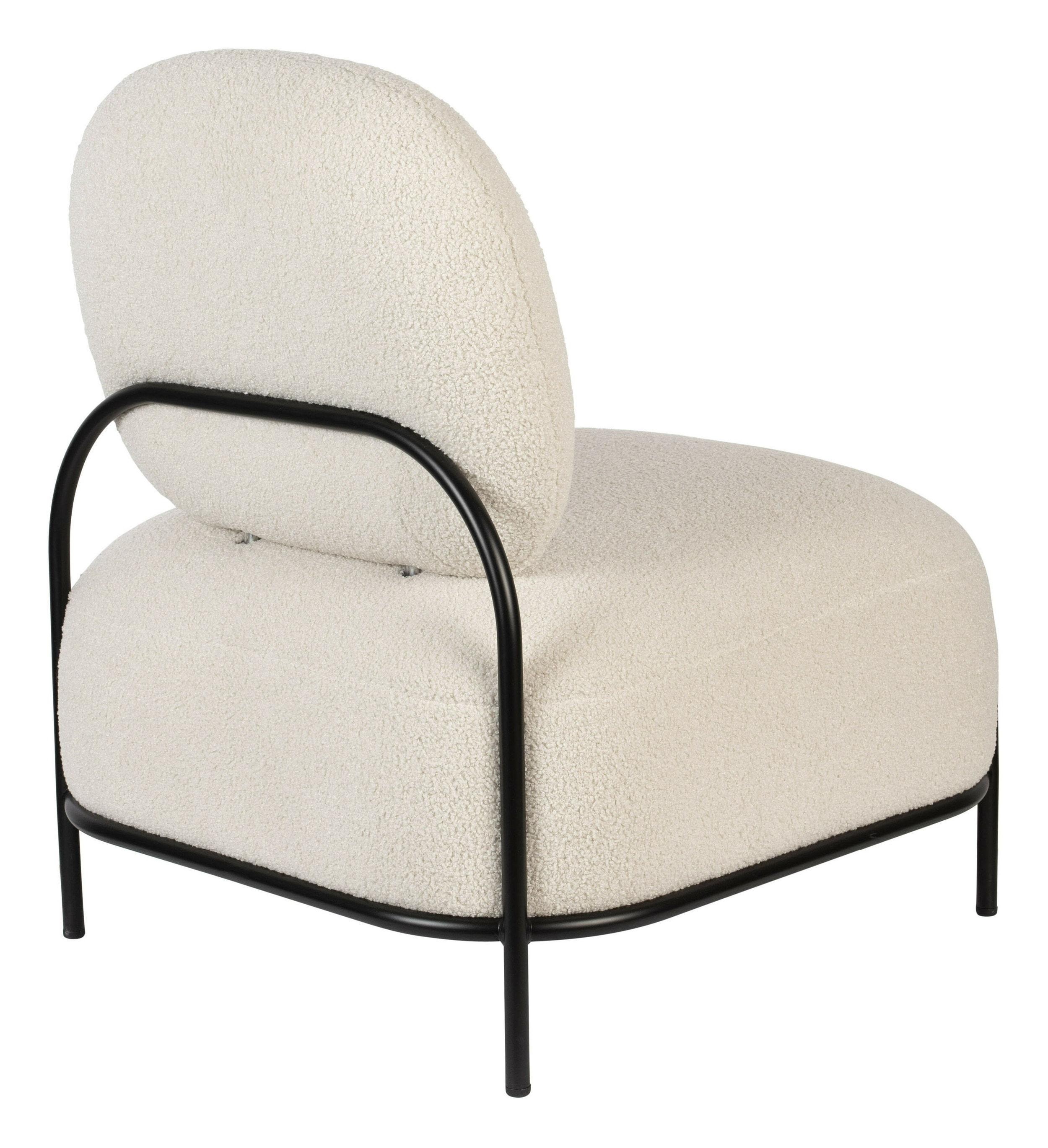 ZILT Fauteuil 'Brandan' Teddy, kleur Ivory