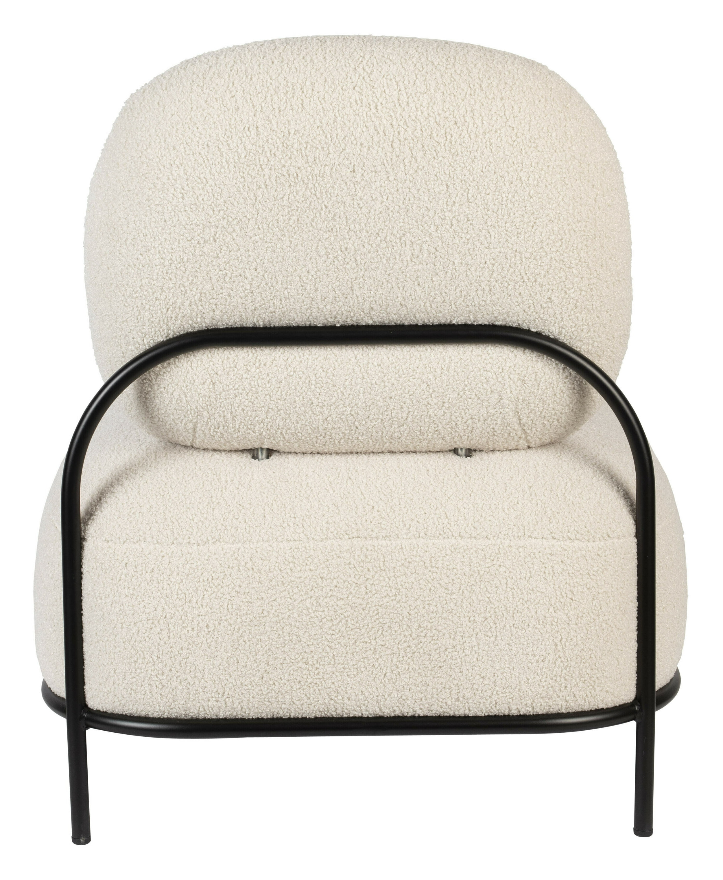 ZILT Fauteuil 'Brandan' Teddy, kleur Ivory