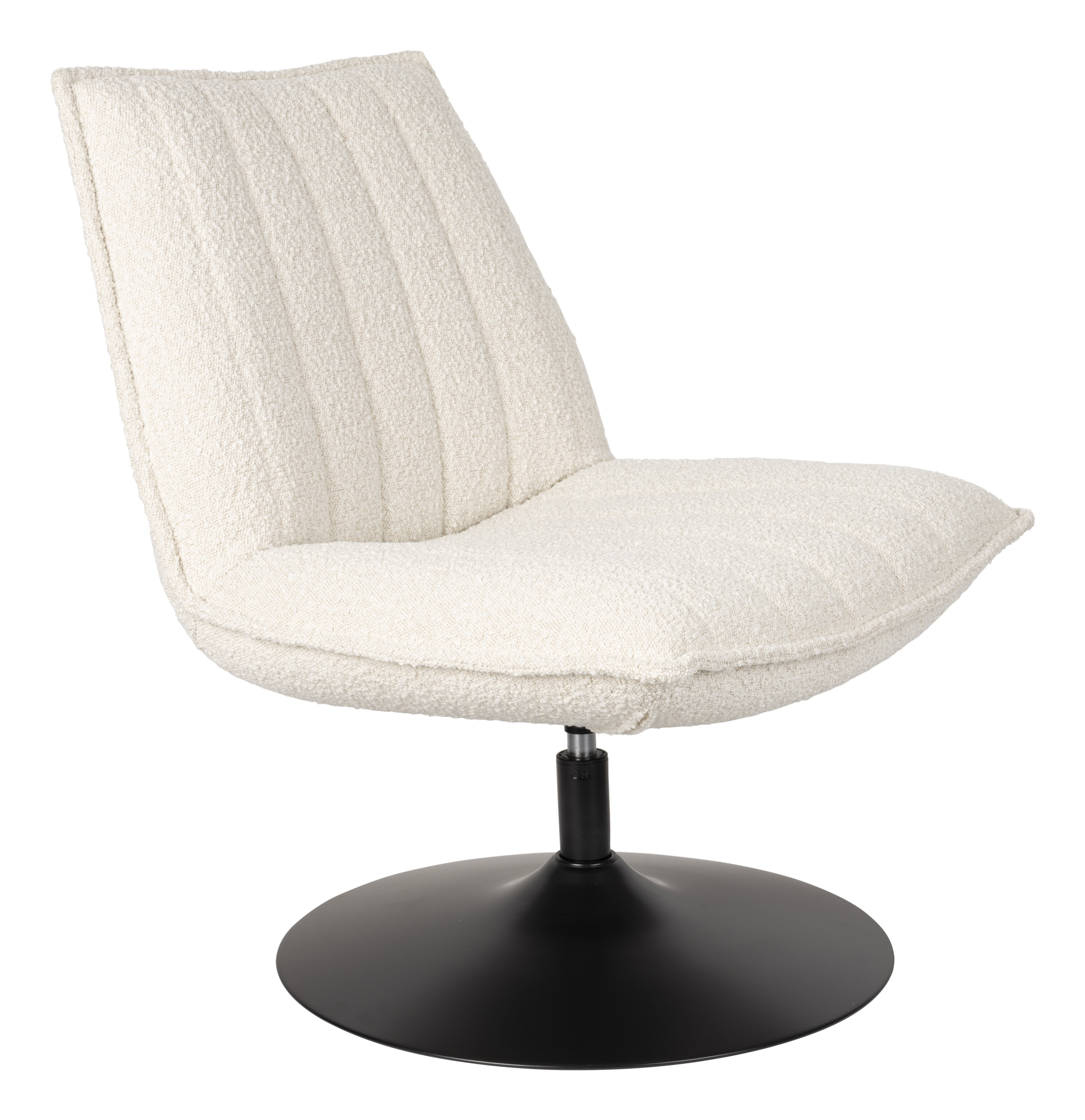 ZILT Fauteuil 'Kemper' Bouclé, kleur Off White