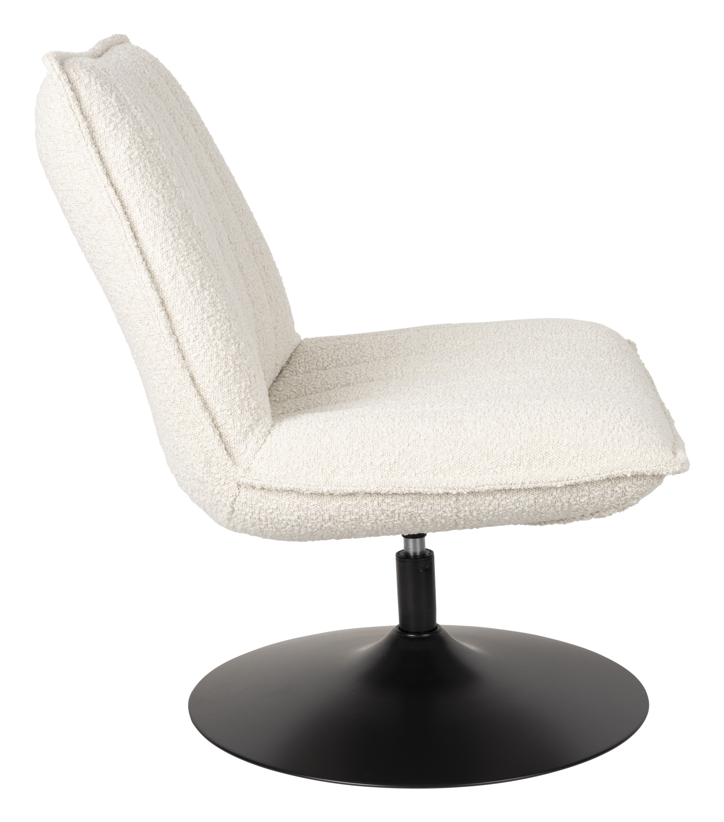 ZILT Fauteuil 'Kemper' Bouclé, kleur Off White