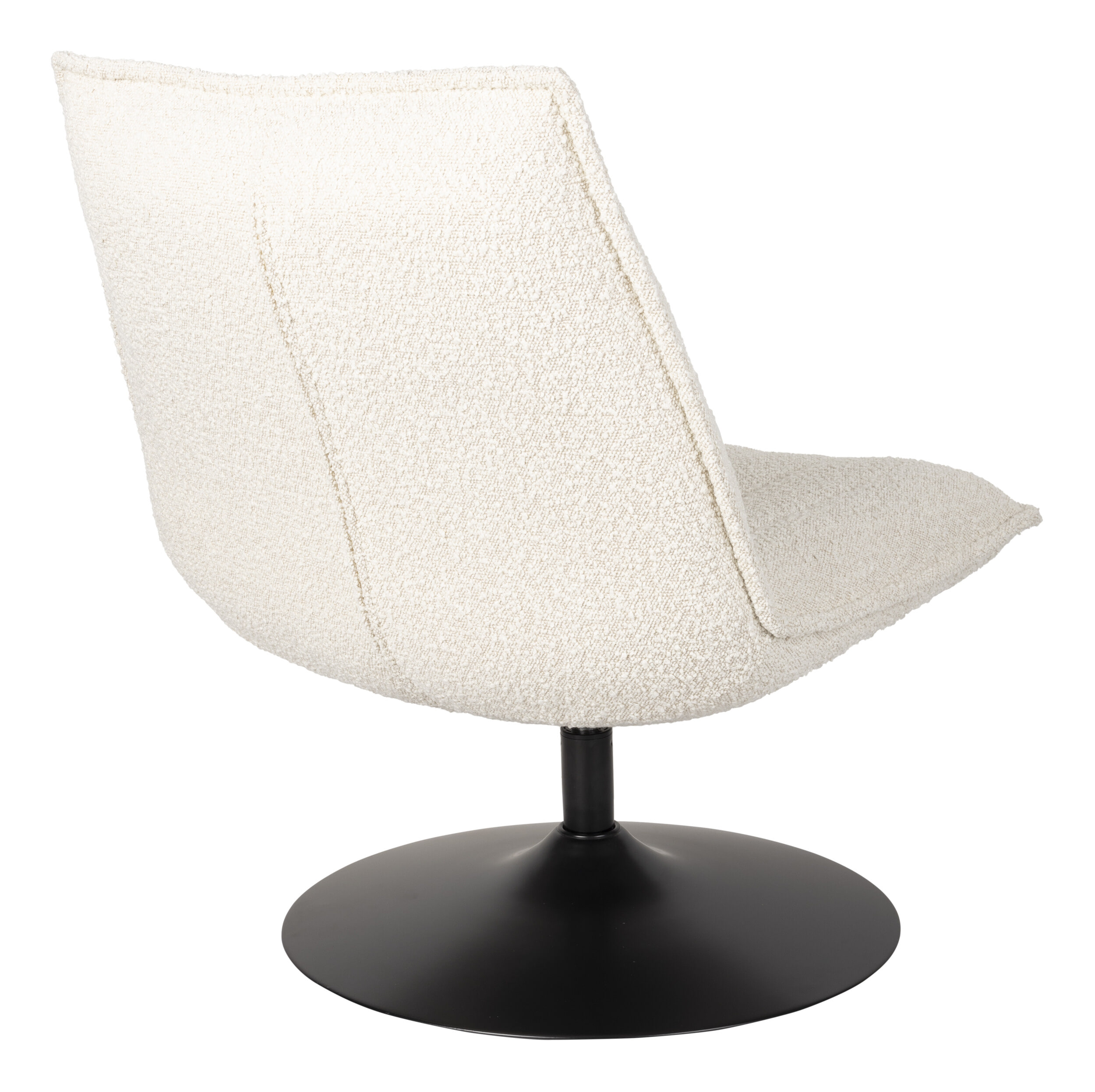 ZILT Fauteuil 'Kemper' Bouclé, kleur Off White