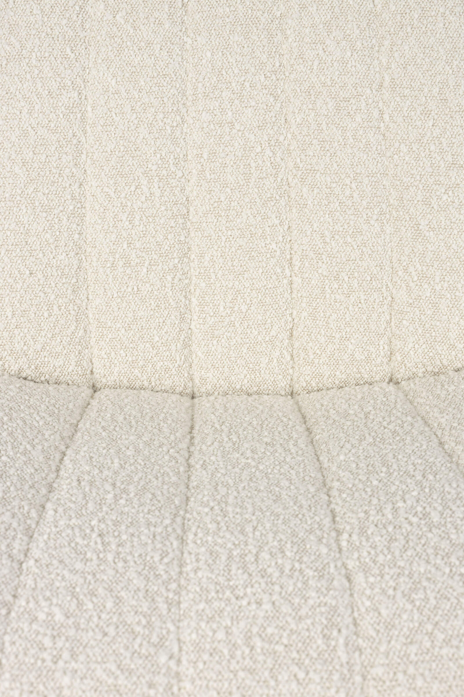 ZILT Fauteuil 'Kemper' Bouclé, kleur Off White
