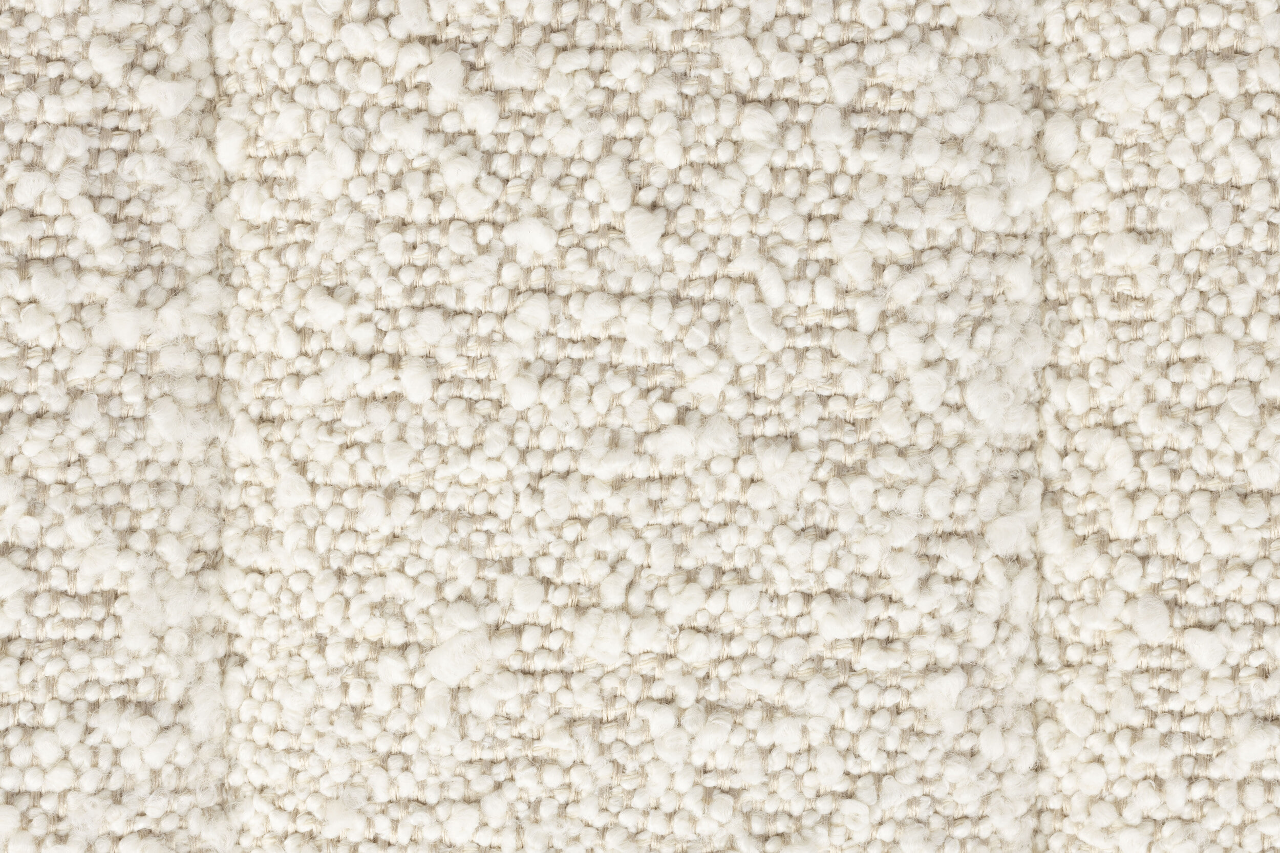 ZILT Fauteuil 'Kemper' Bouclé, kleur Off White