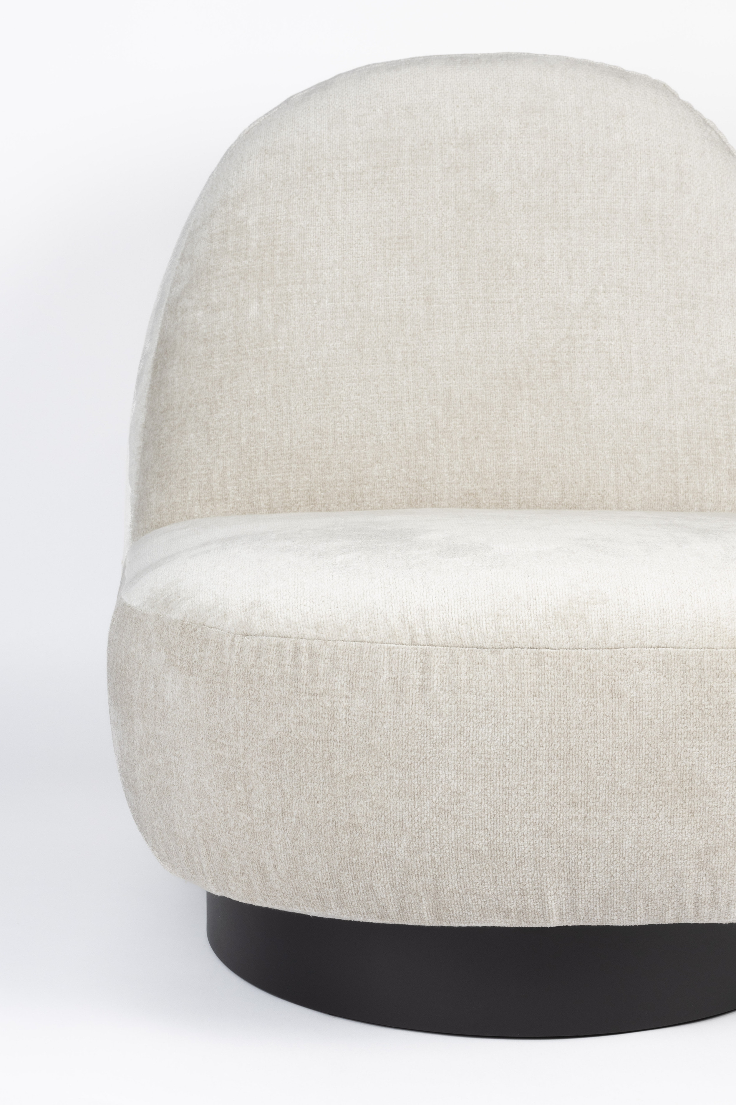 Zuiver Draaifauteuil 'Eden' kleur Zand