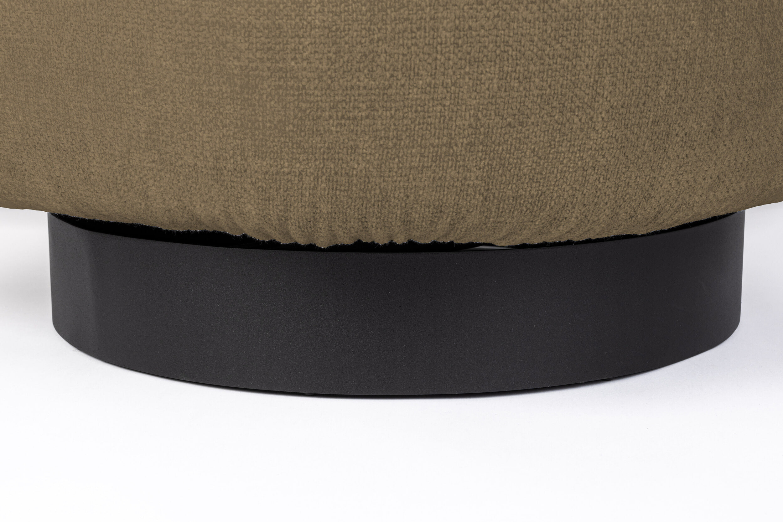 Zuiver Draaifauteuil 'Eden' Chenille, kleur Mosgroen