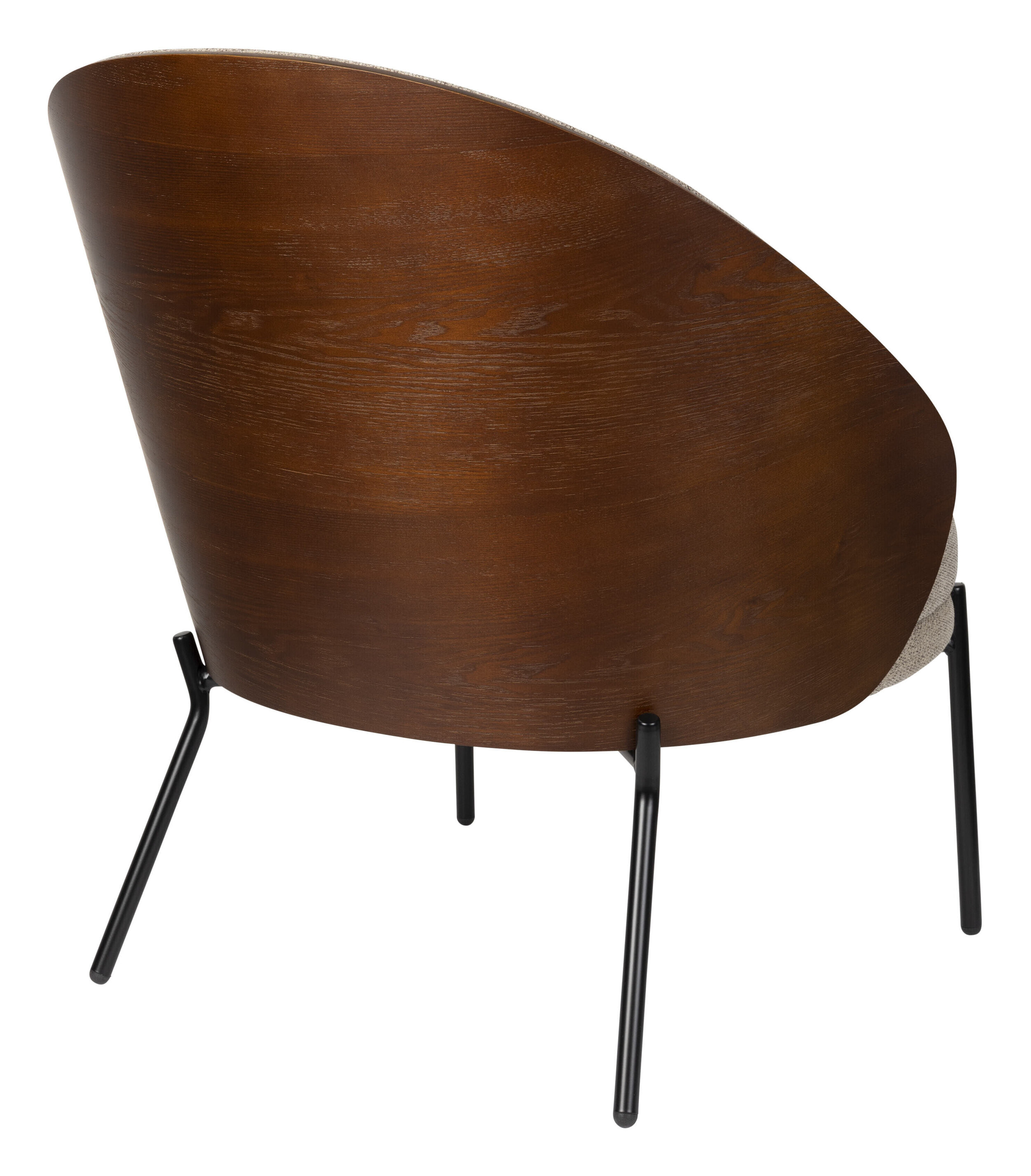 Dutchbone Fauteuil 'Rodin' Essenhout en stof