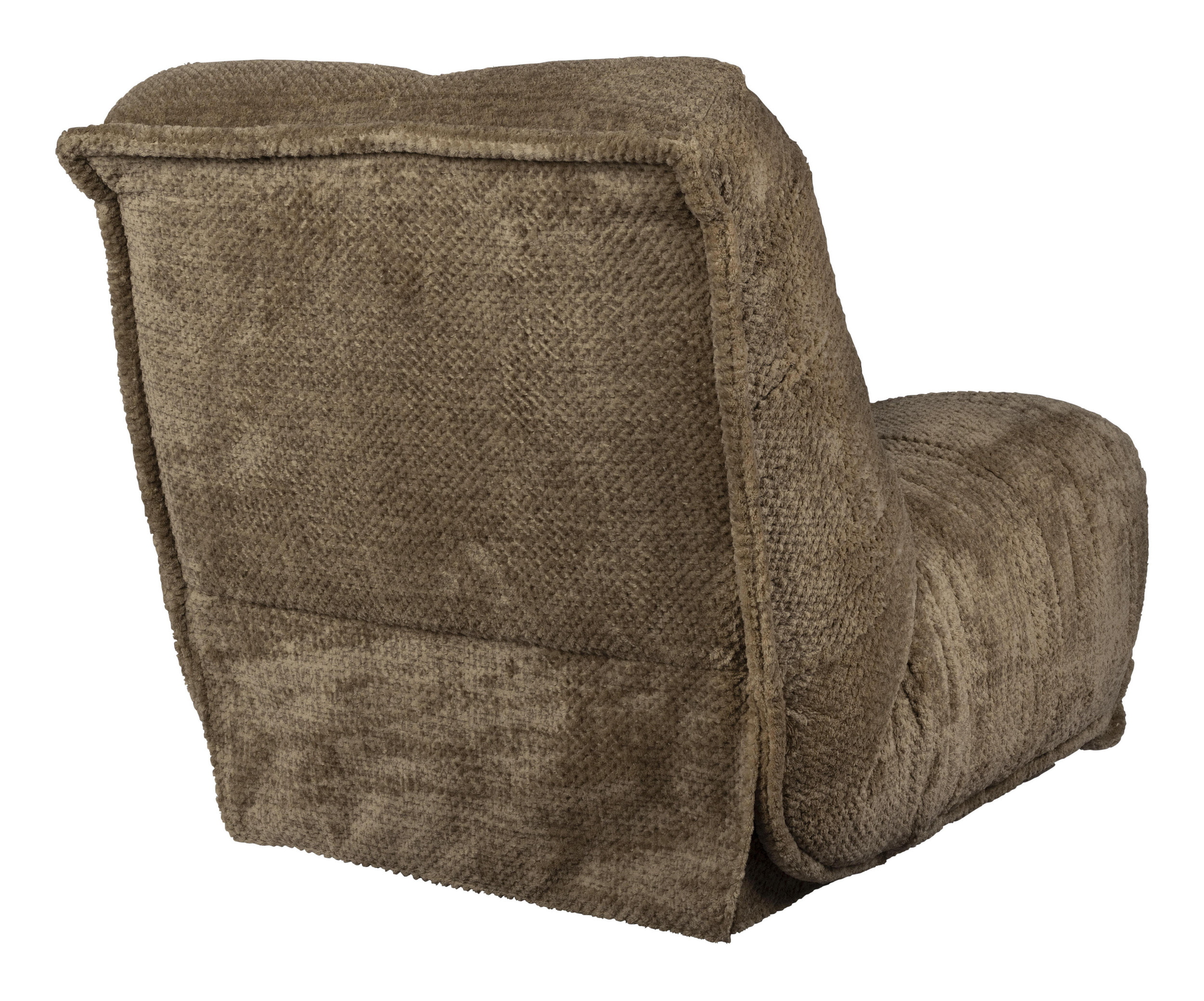 Dutchbone Verstelbare Fauteuil 'Hamilton' Chenille, kleur Bruin