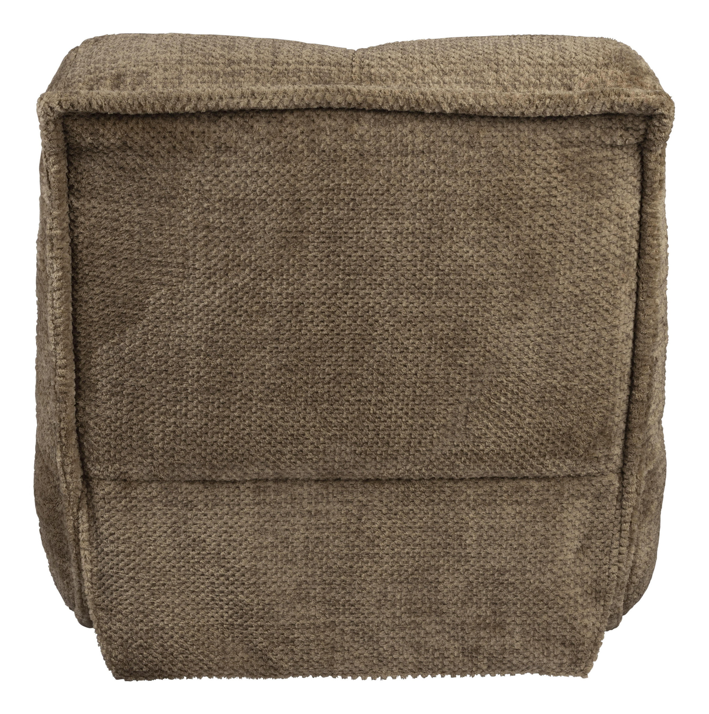 Dutchbone Verstelbare Fauteuil 'Hamilton' Chenille, kleur Bruin