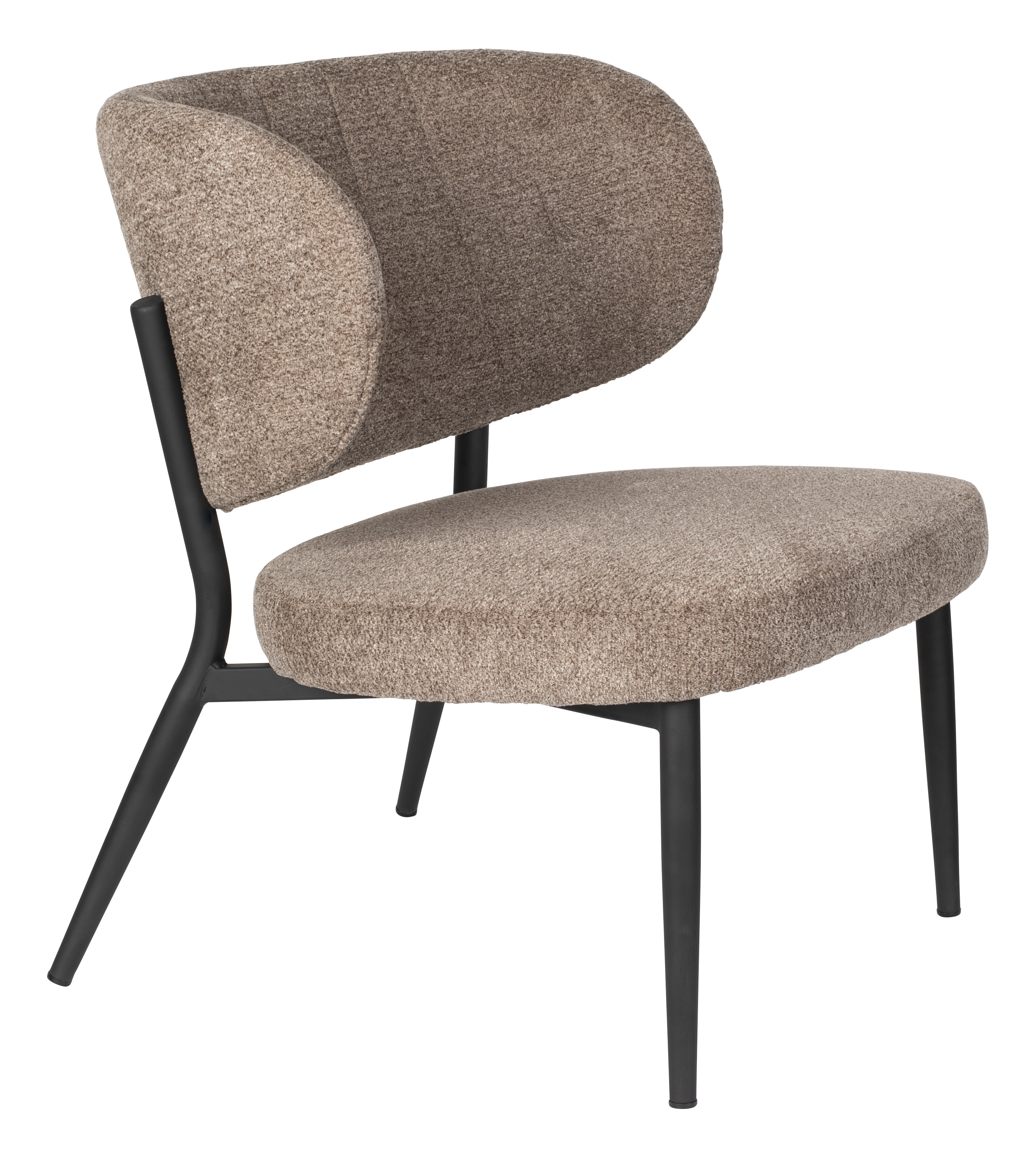 ZILT Fauteuil 'Ondrea' kleur Bruin