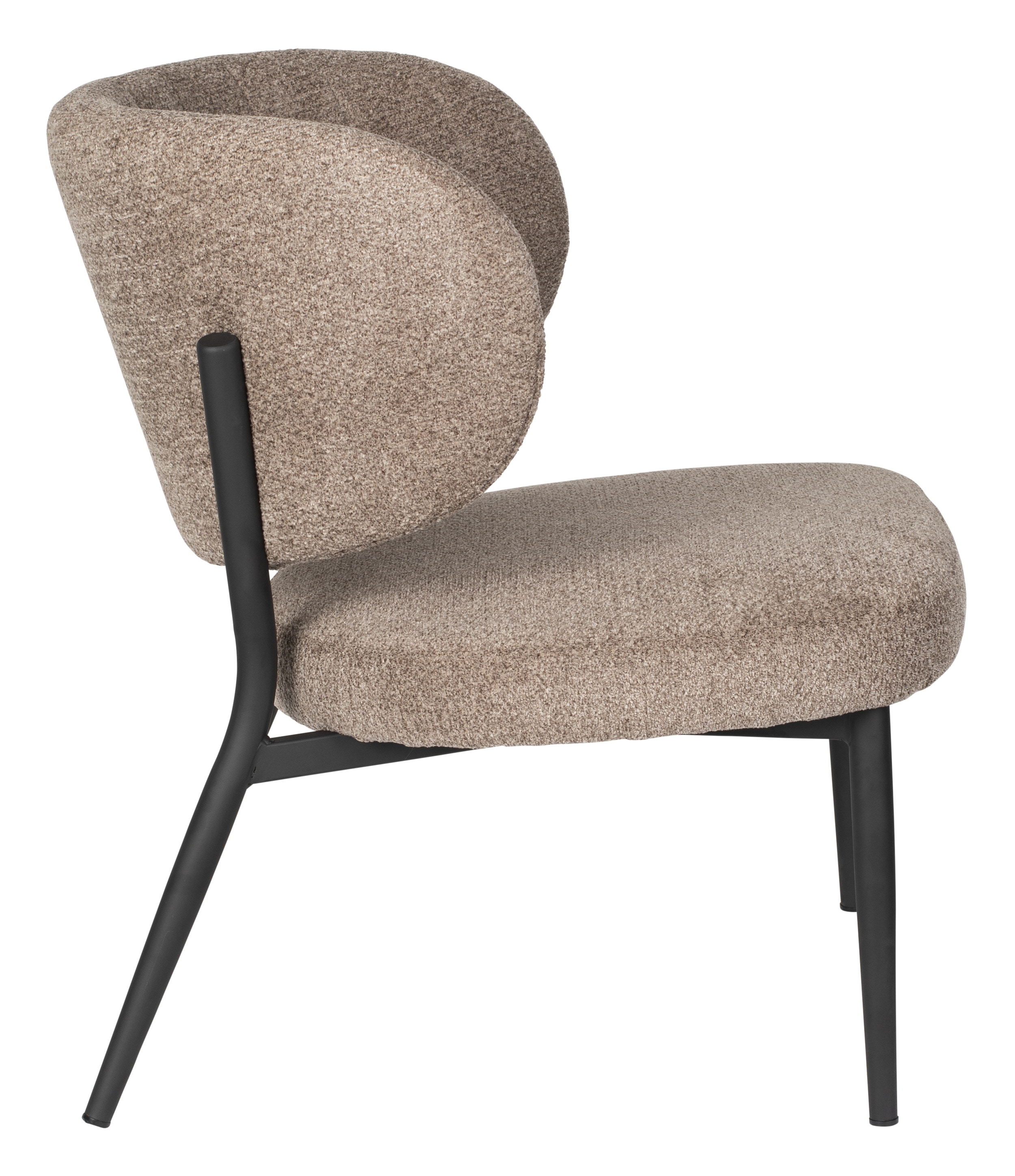 ZILT Fauteuil 'Ondrea' kleur Bruin