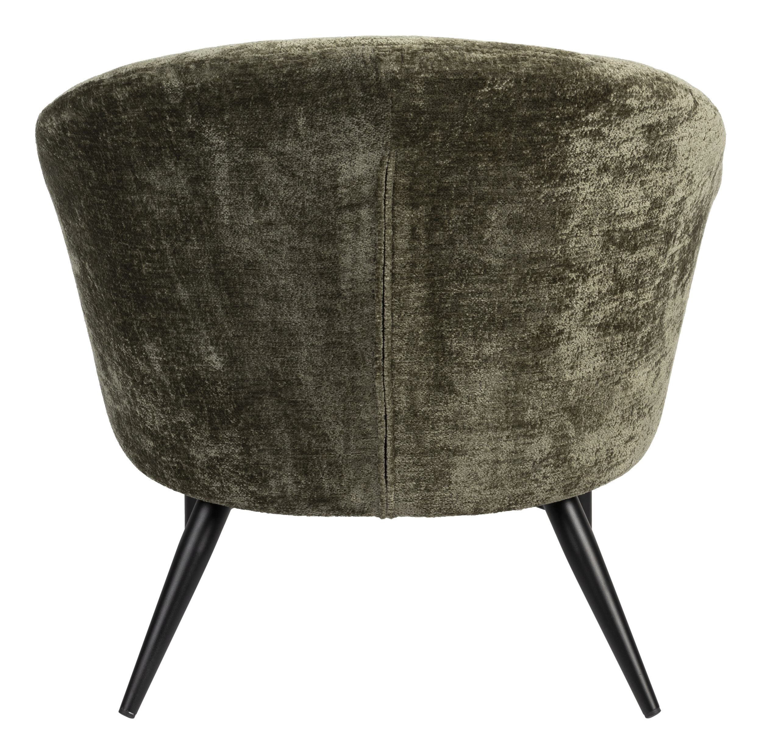 Dutchbone Fauteuil 'Georgia' Chenille, kleur Groen