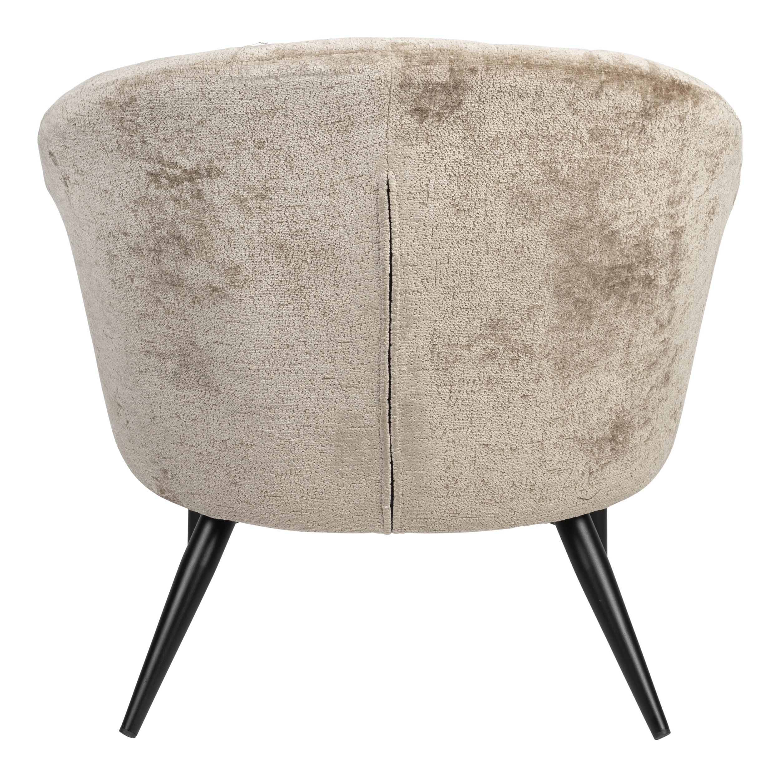 Dutchbone Fauteuil 'Georgia' Chenille, kleur Beige
