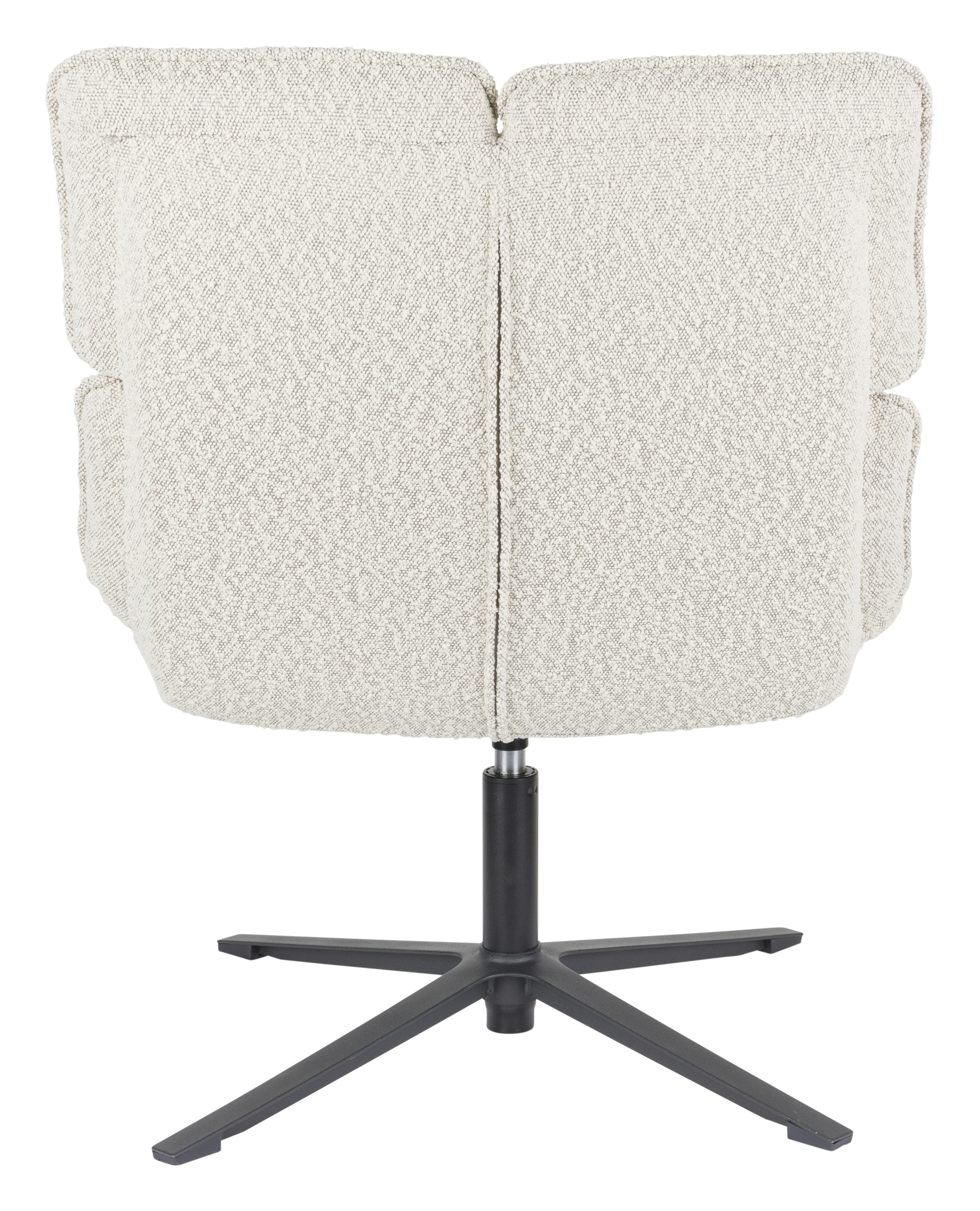 ZILT Draaifauteuil 'Cherly' Bouclé, kleur Beige
