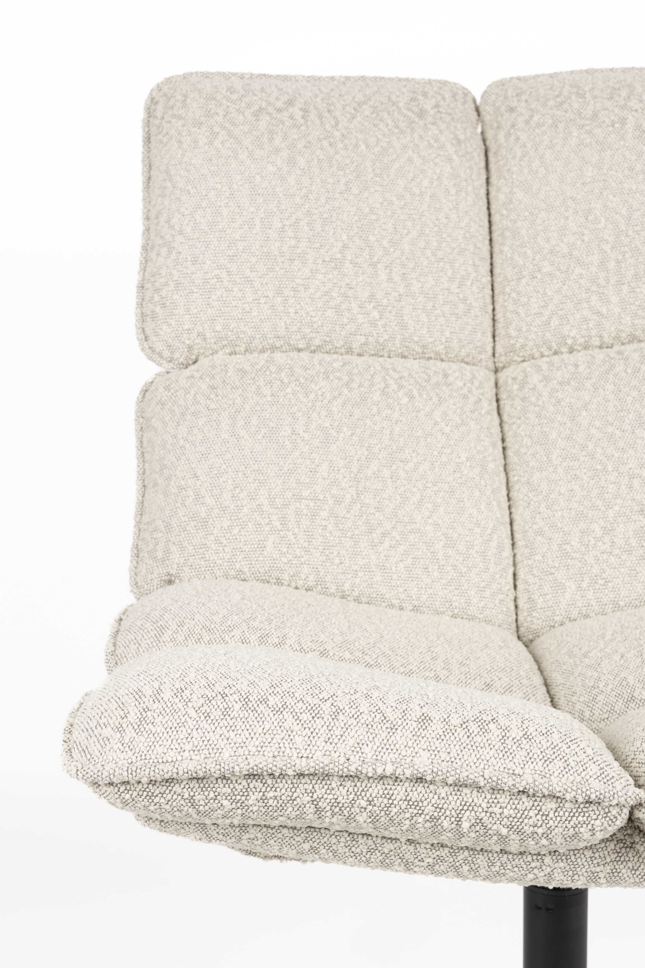 ZILT Draaifauteuil 'Cherly' Bouclé, kleur Beige