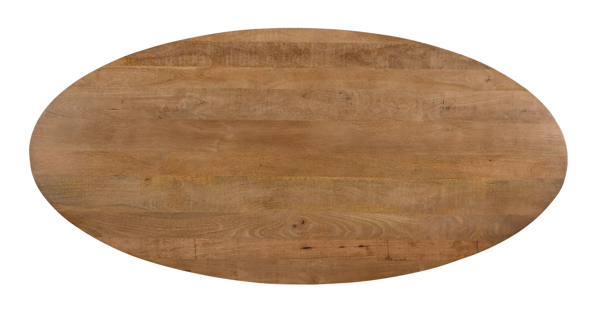 Livingfurn Ovale Eettafel 'Jesper' Mangohout, 180 x 90cm