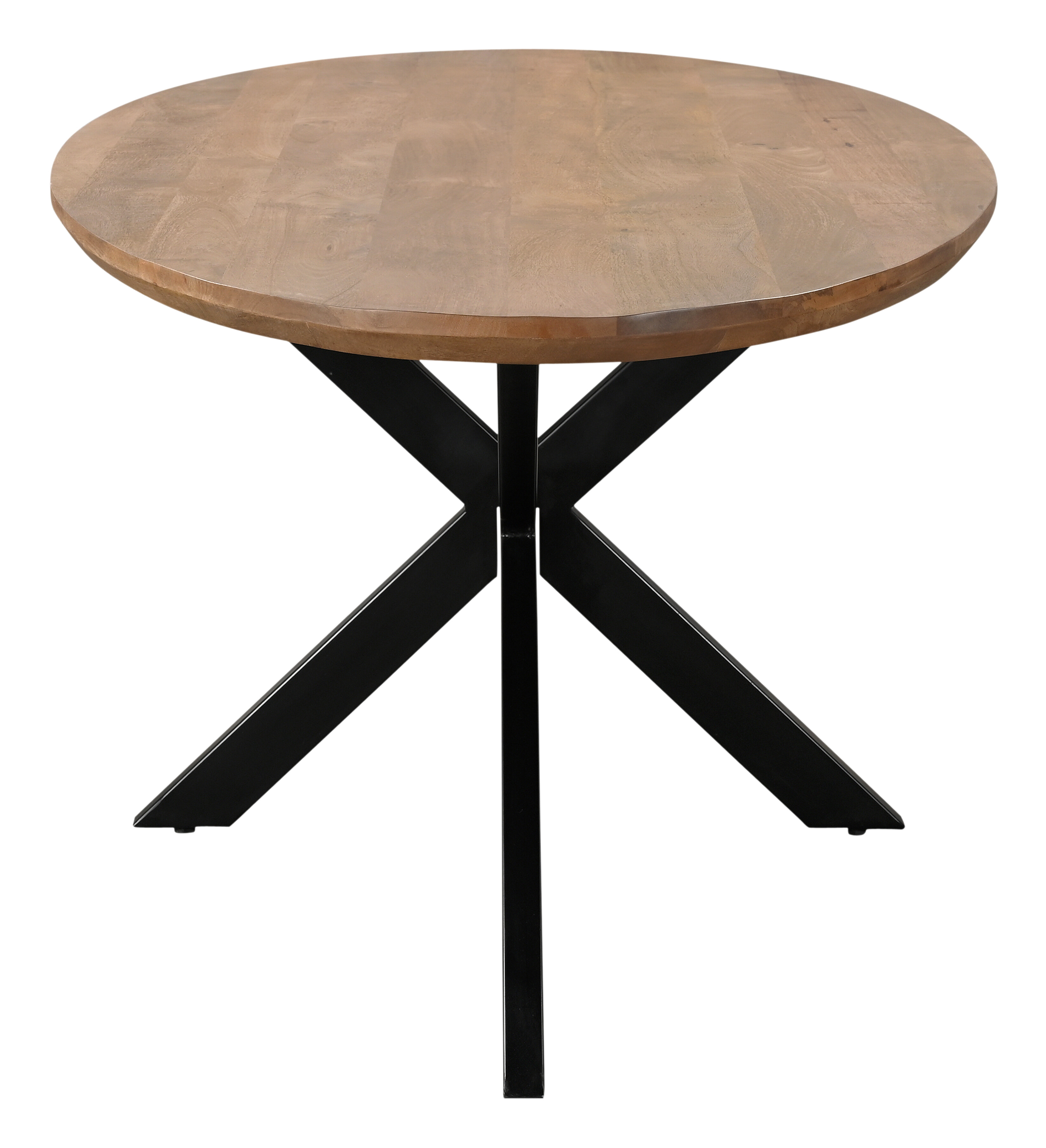 Livingfurn Ovale Eettafel 'Jesper' Mangohout, 210 x 110cm