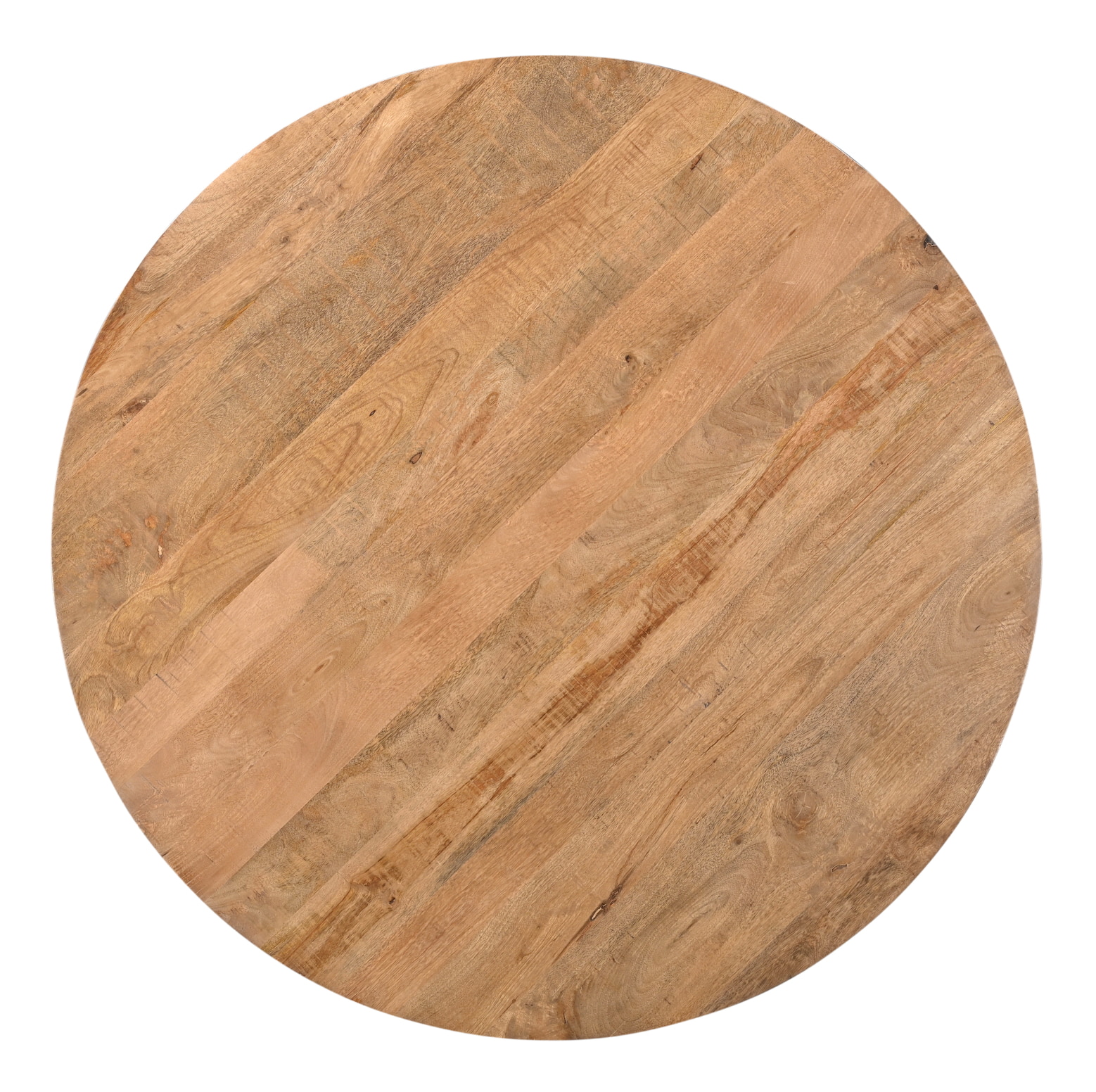Livingfurn Ronde Eettafel 'Jesper' Mangohout, 130cm
