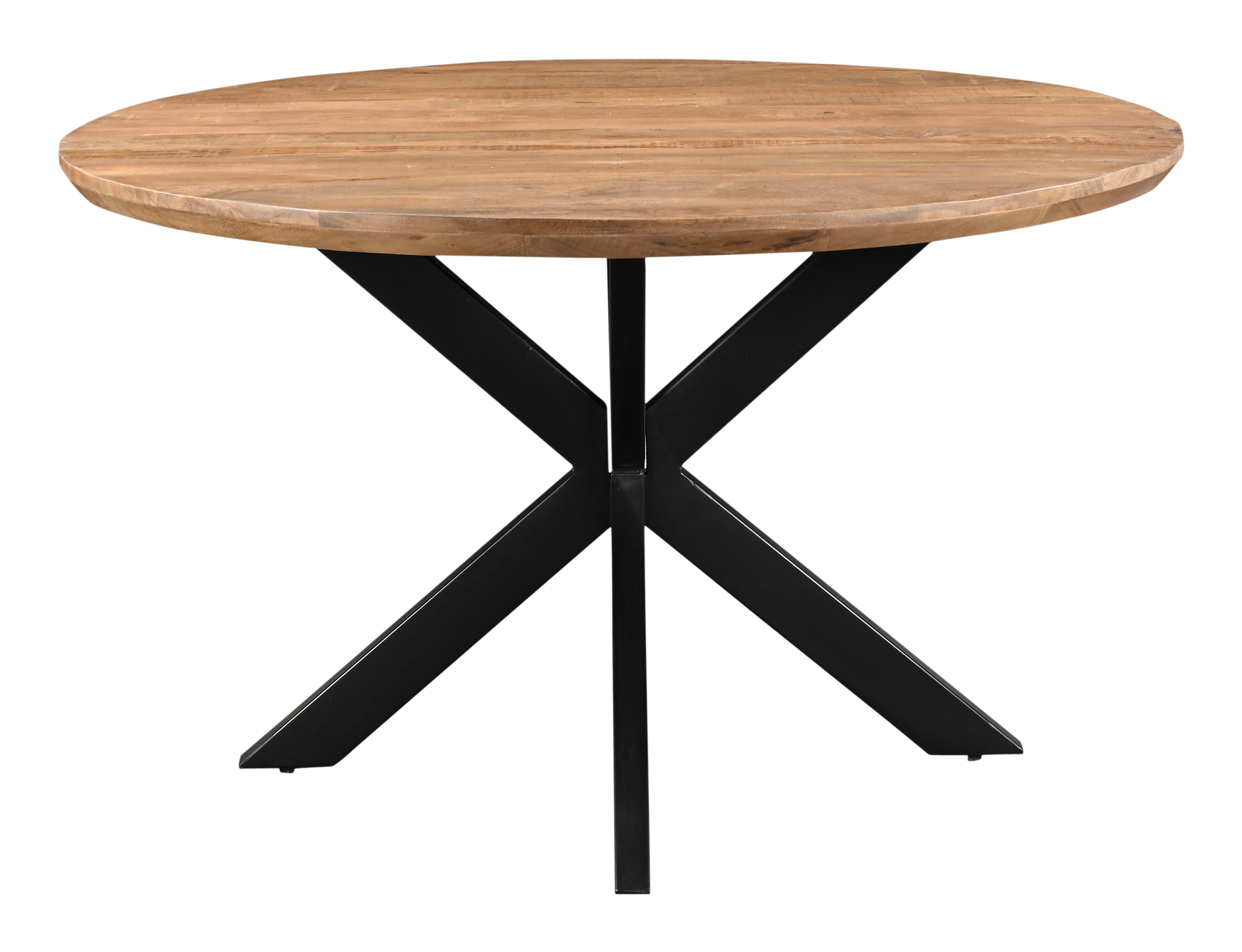 Livingfurn Ronde Eettafel 'Jesper' Mangohout, 130cm