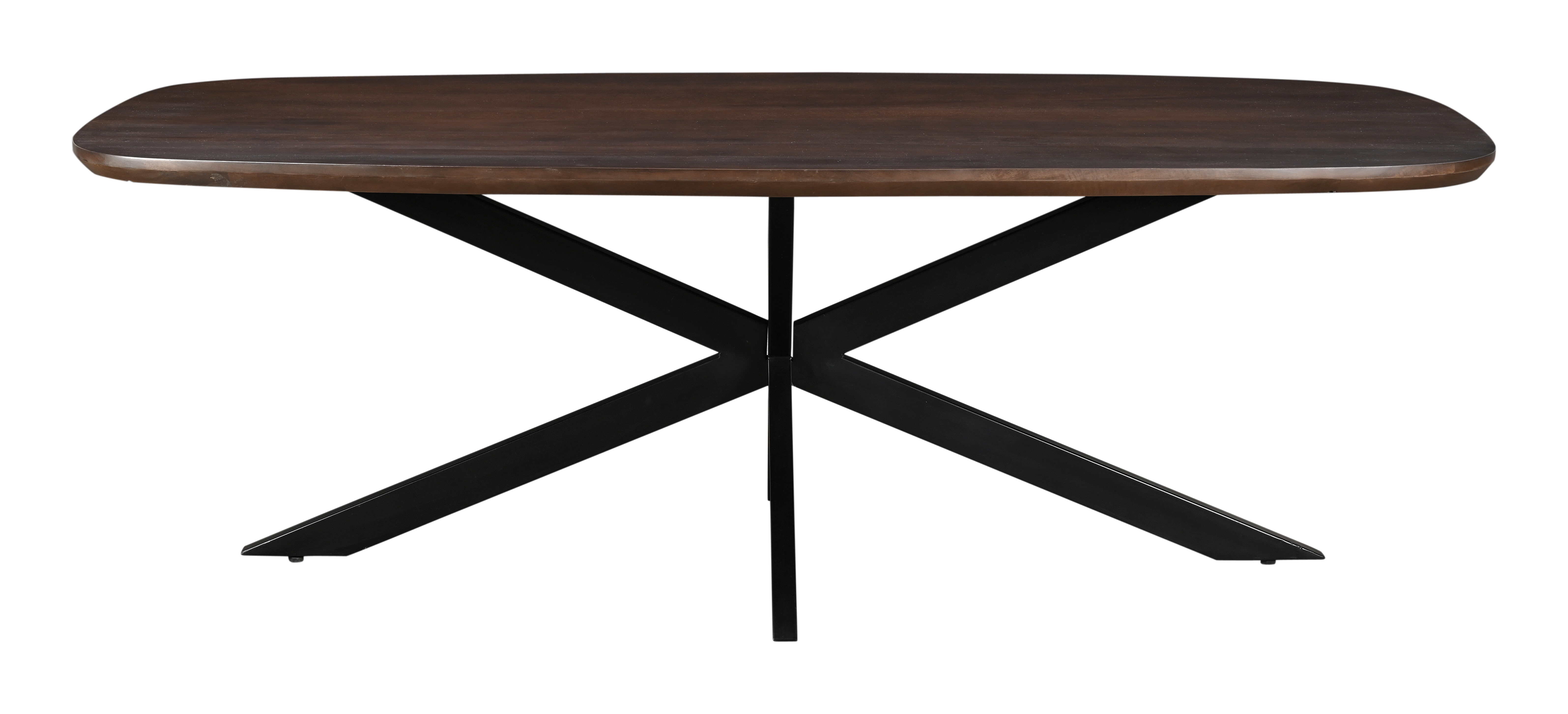 Livingfurn Deens Ovale Eettafel 'Jesper' Mangohout, 210 x 105cm